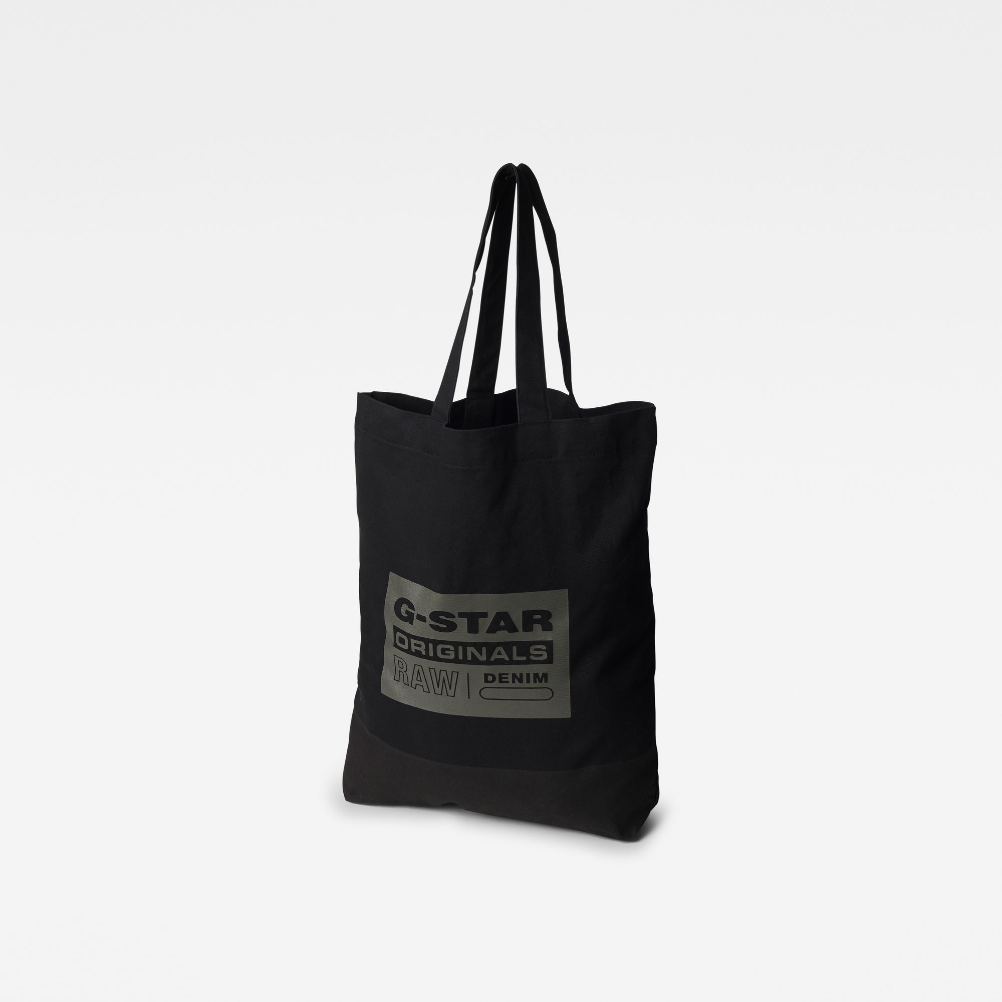 

Canvas Shopper Bag - Zwart - Heren