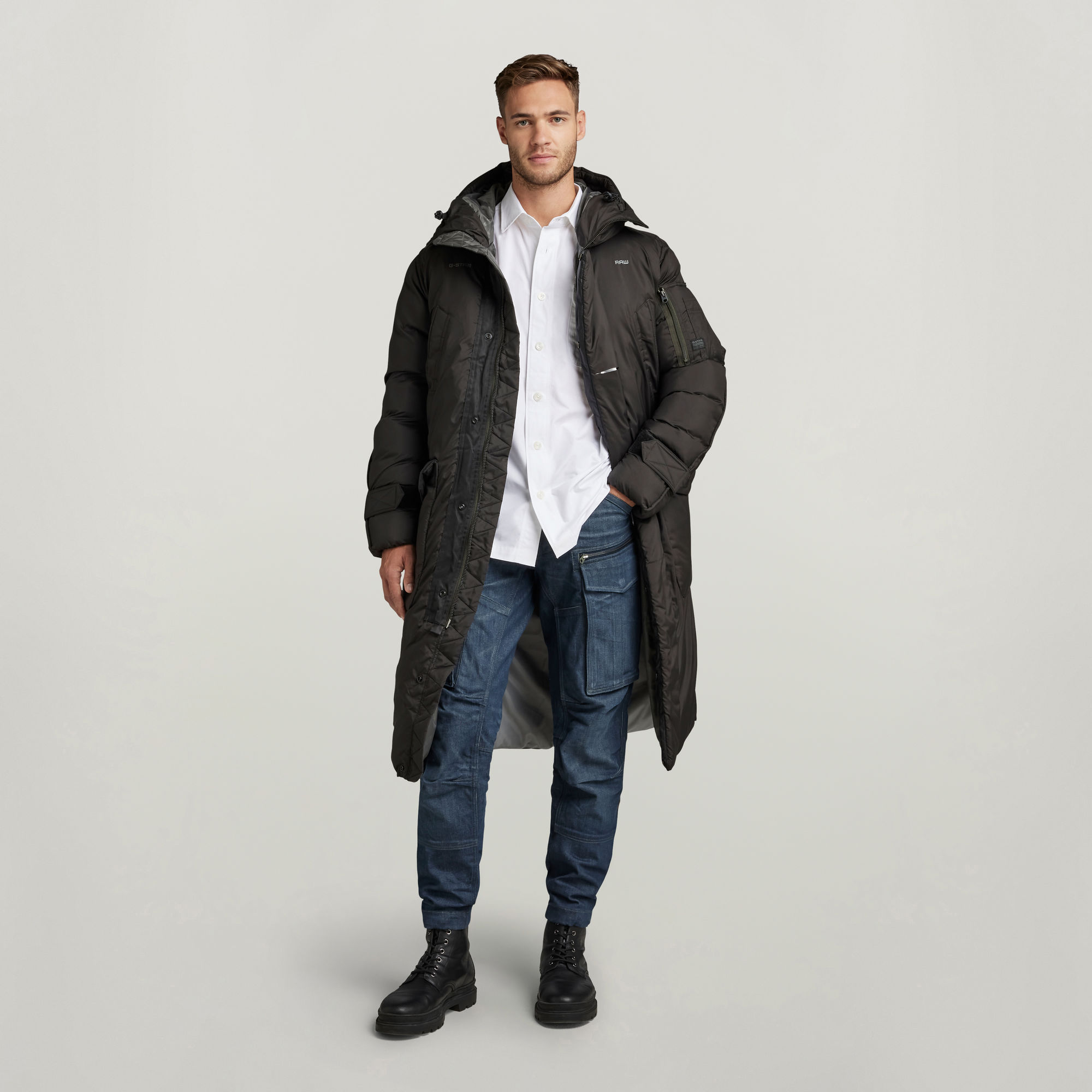 

Pillow Whistler XL Parka Met Capuchon - Zwart - Heren