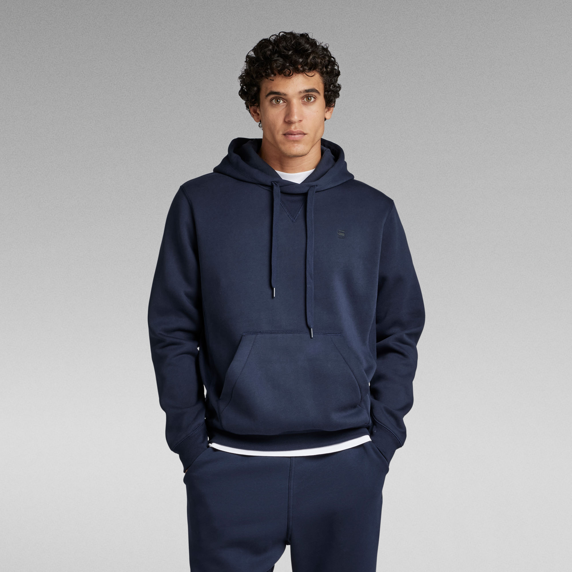 

Premium Core Hooded Sweater - Dark blue - Men