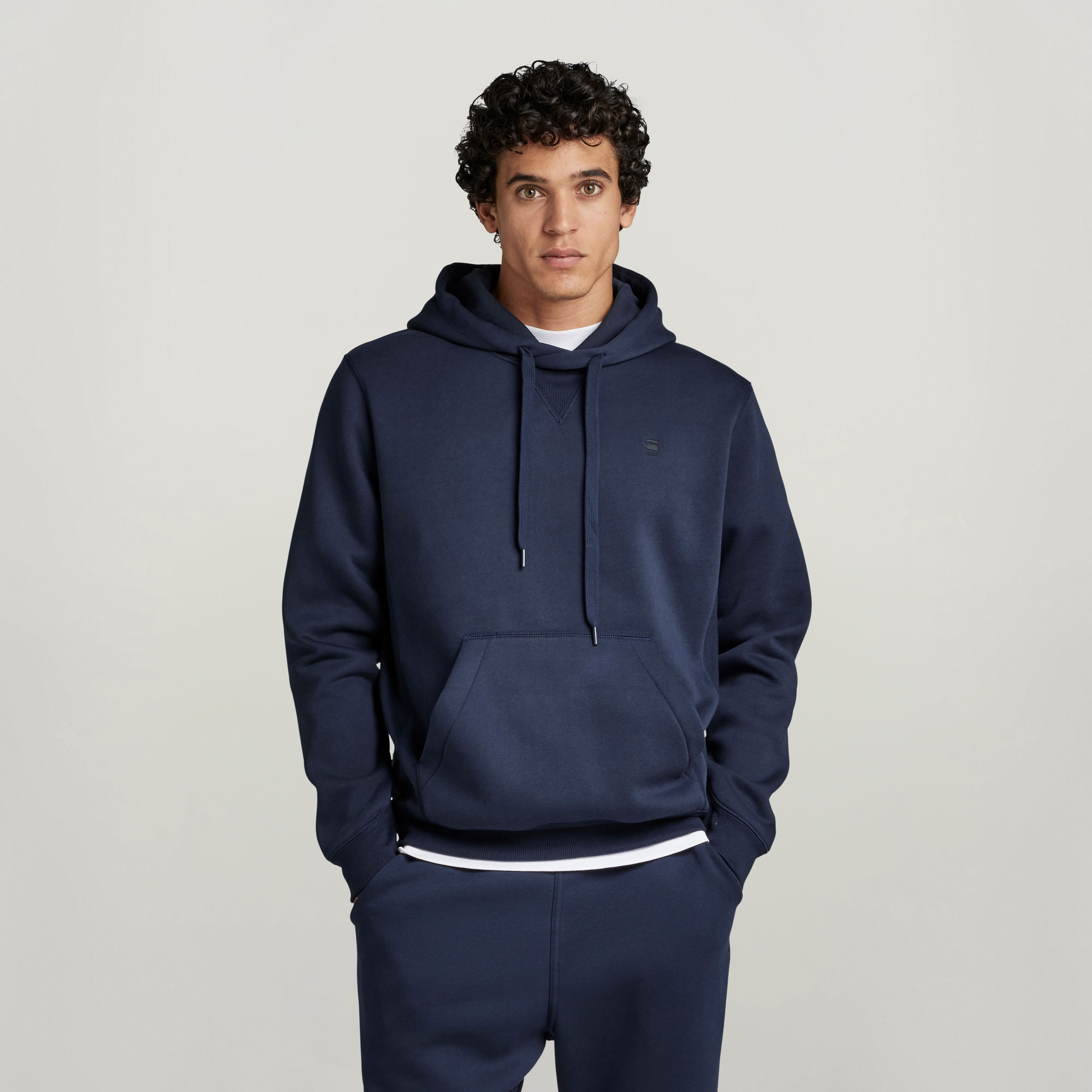 

Premium Core Hooded Sweater - Donkerblauw - Heren