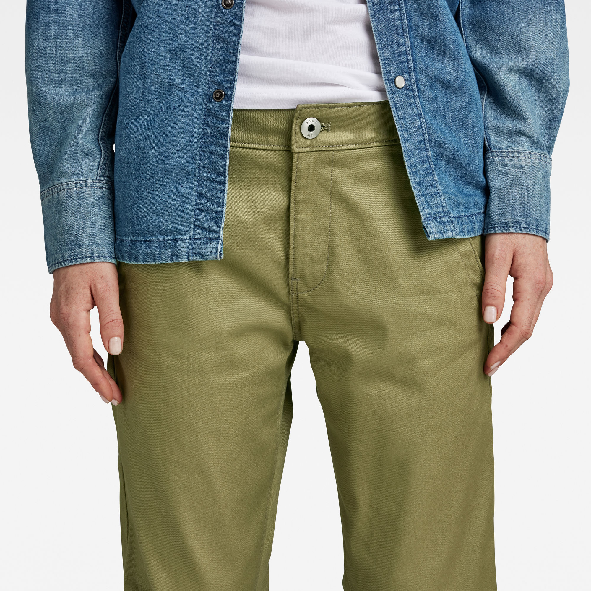 G-Star RAW Kate Boyfriend Chino Groen Dames