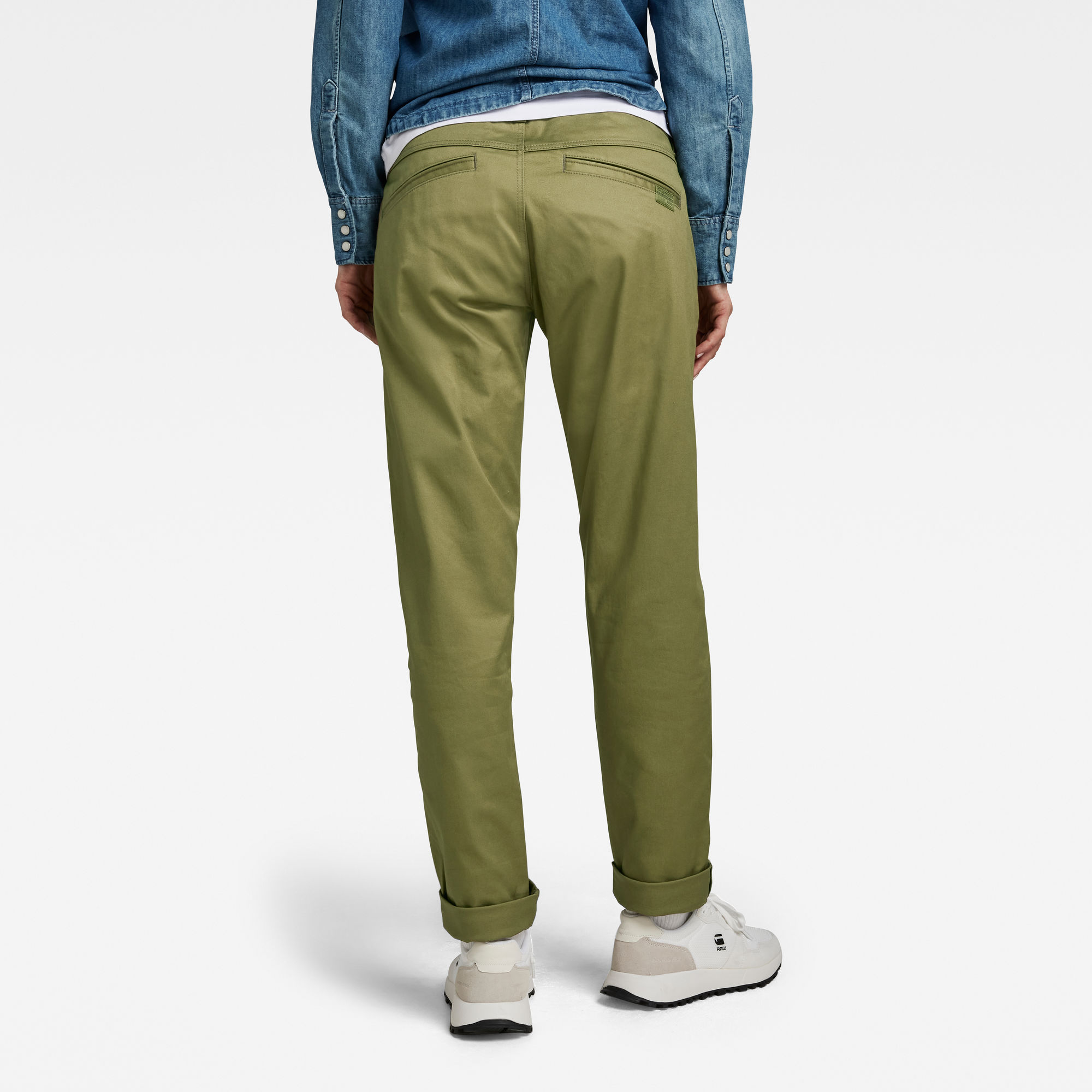 G-Star RAW Kate Boyfriend Chino Groen Dames