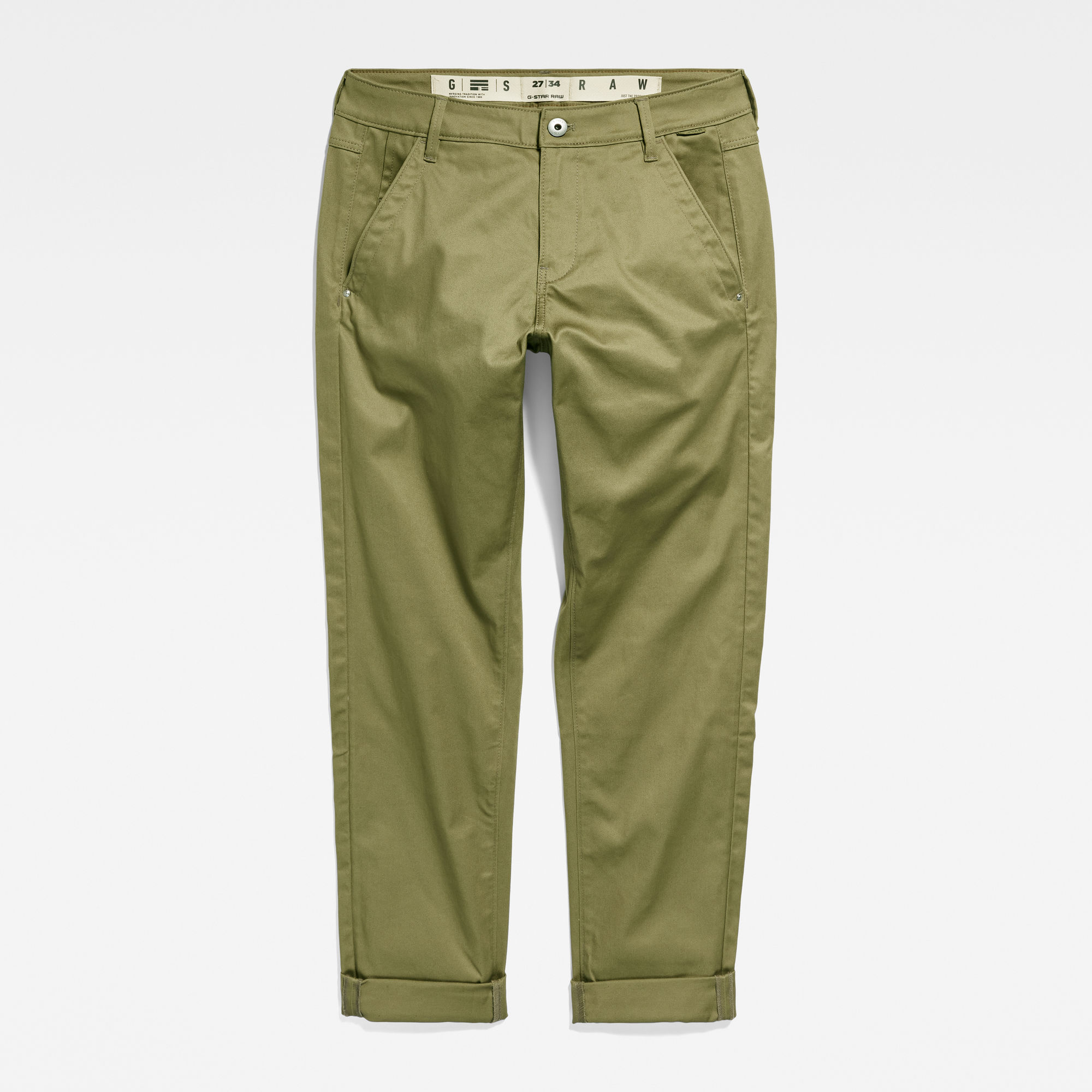 G-Star RAW Kate Boyfriend Chino Groen Dames
