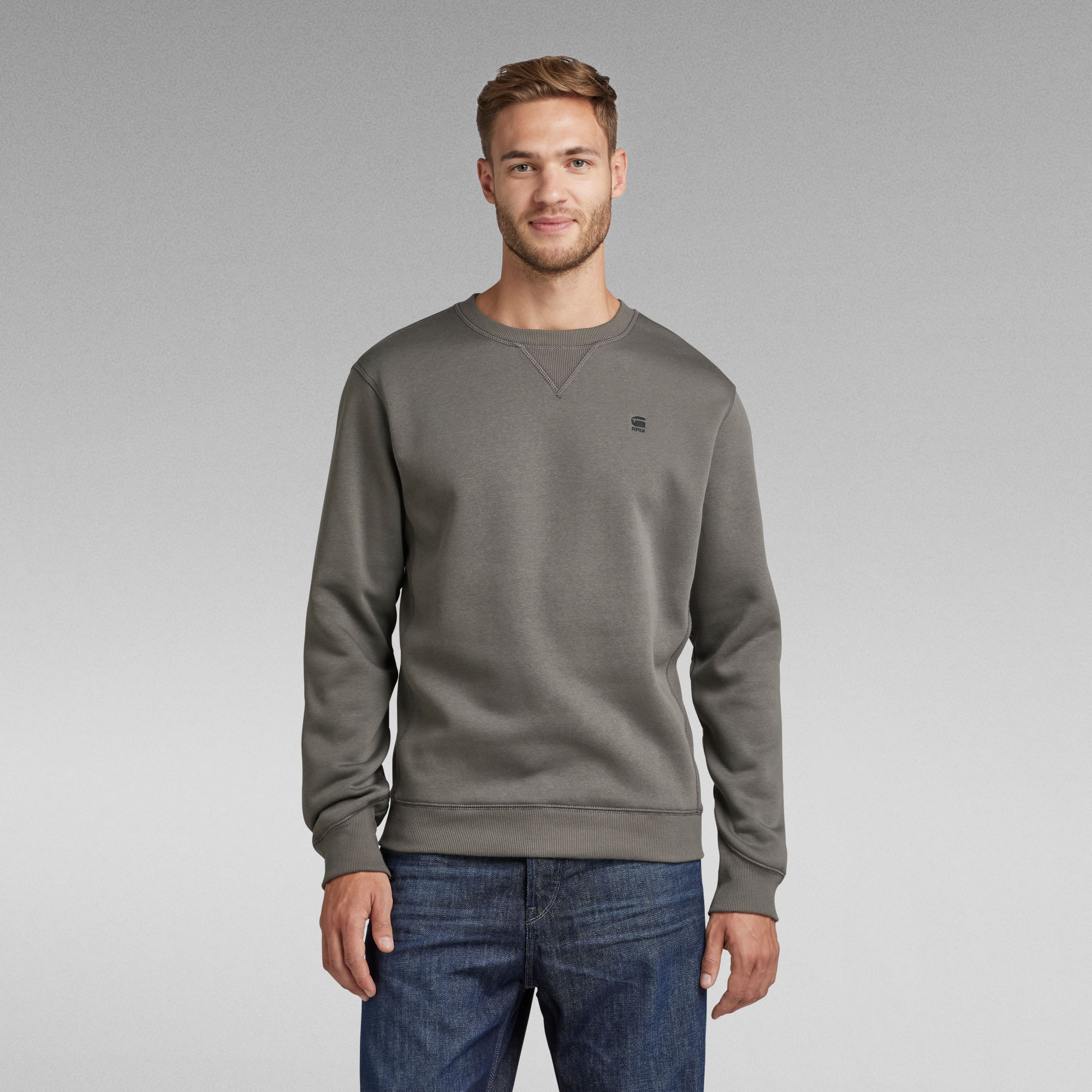 

Premium Core Sweater - Grijs - Heren