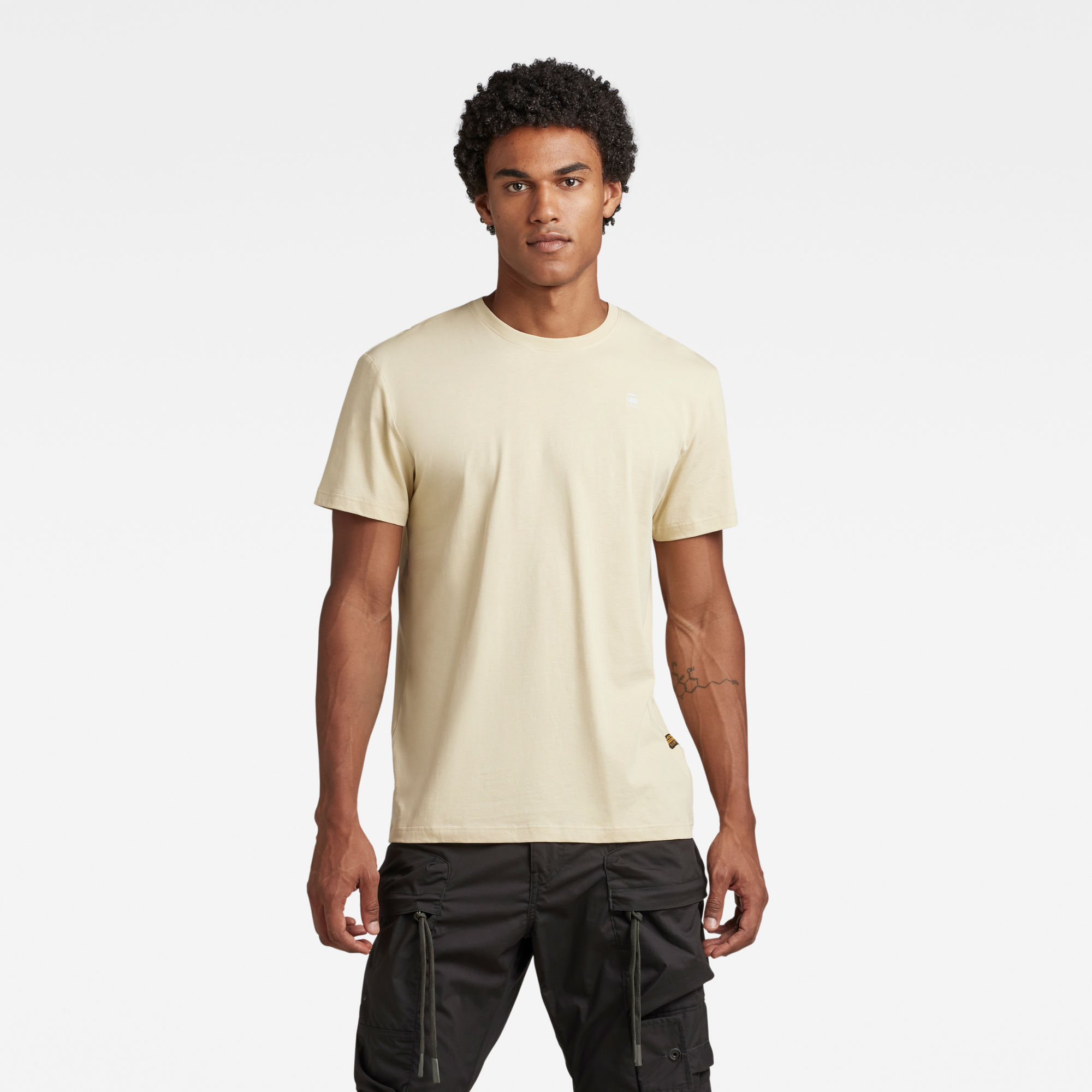 

Base-S T-Shirt - Beige - Herren