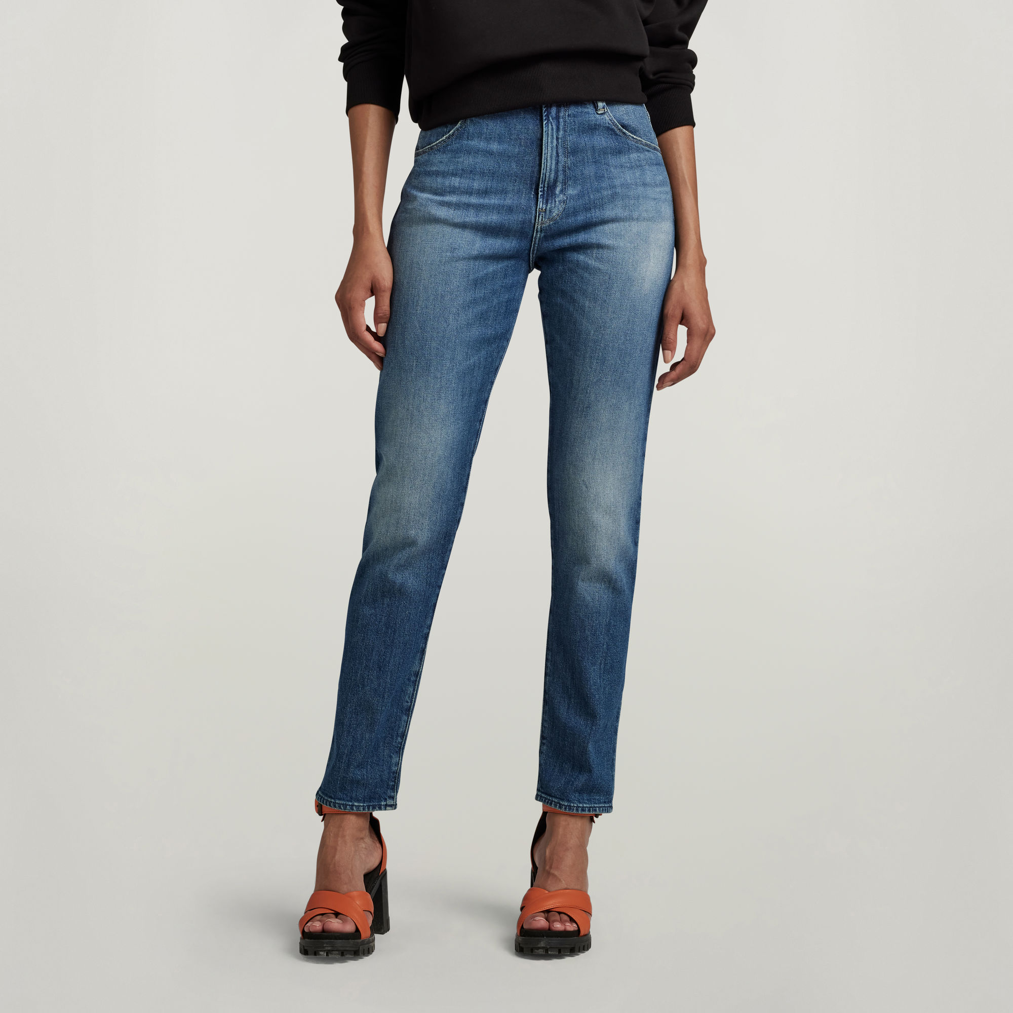 

Virjinya Slim Jeans - Medium blue - Women