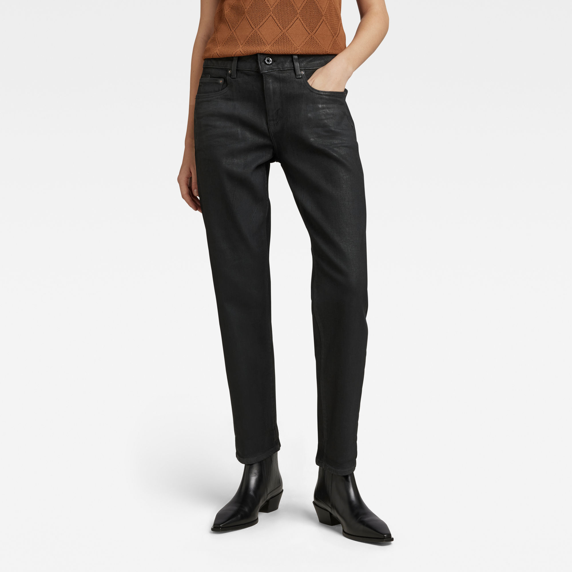 

Kate Boyfriend Jeans - Zwart - Dames