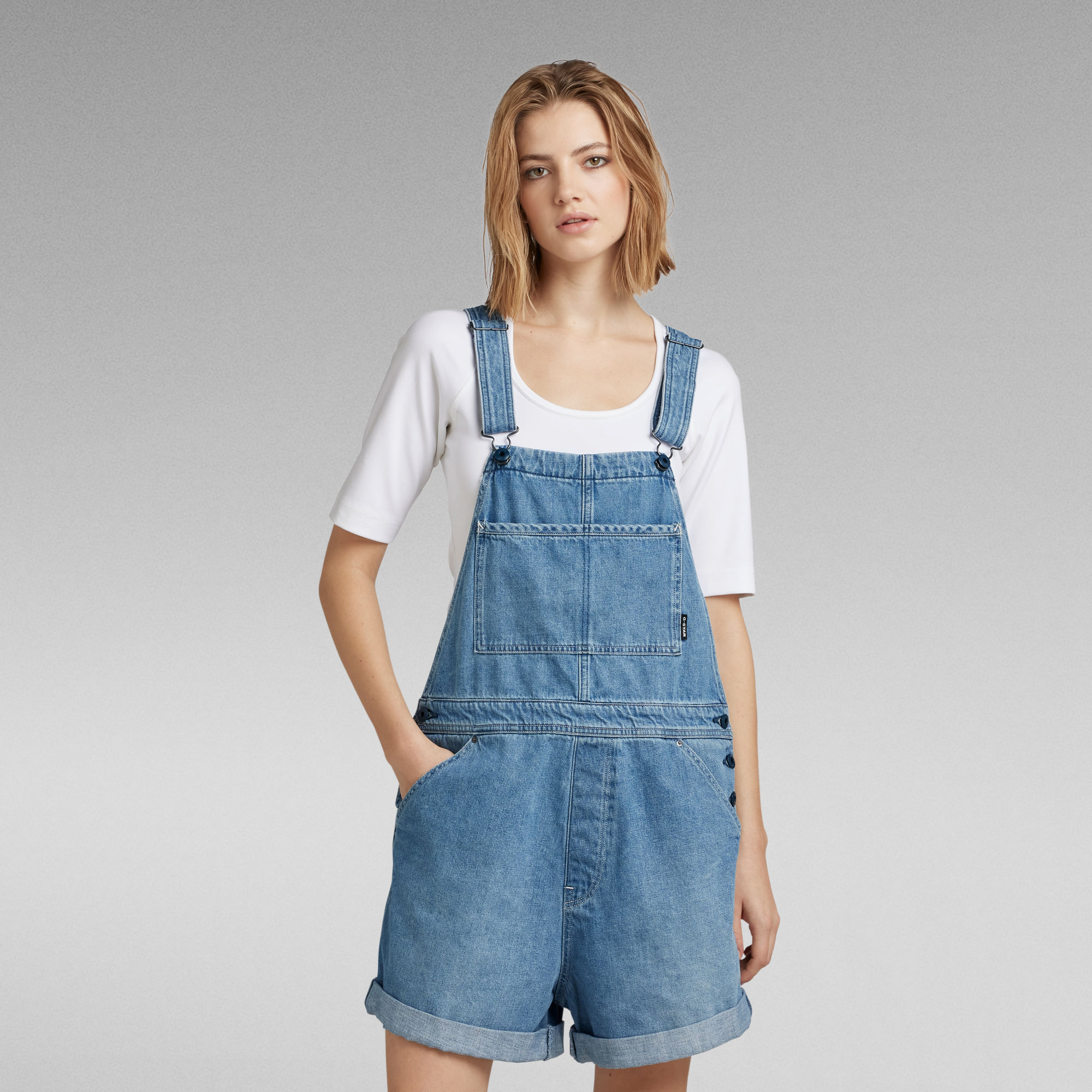 Premium Faeroes Short Overall - Hellblau - Damen