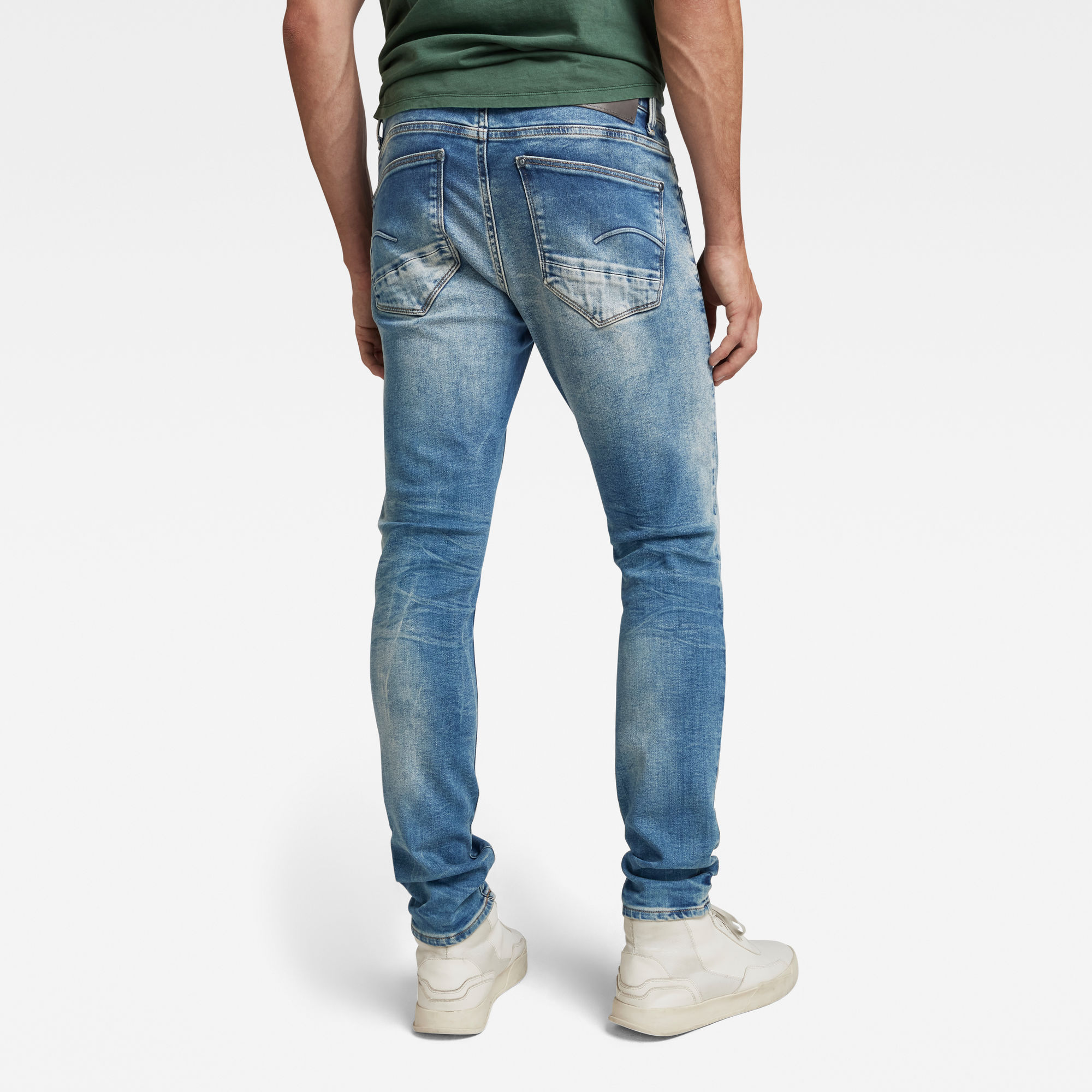 G-Star RAW Revend FWD Skinny Jeans Midden blauw Heren