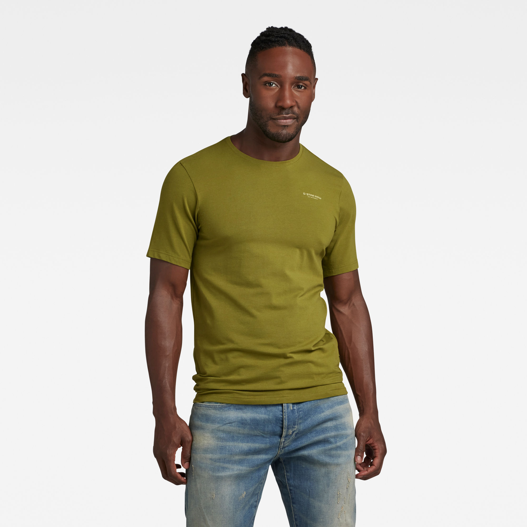 

Slim Base T-Shirt - Green - Men