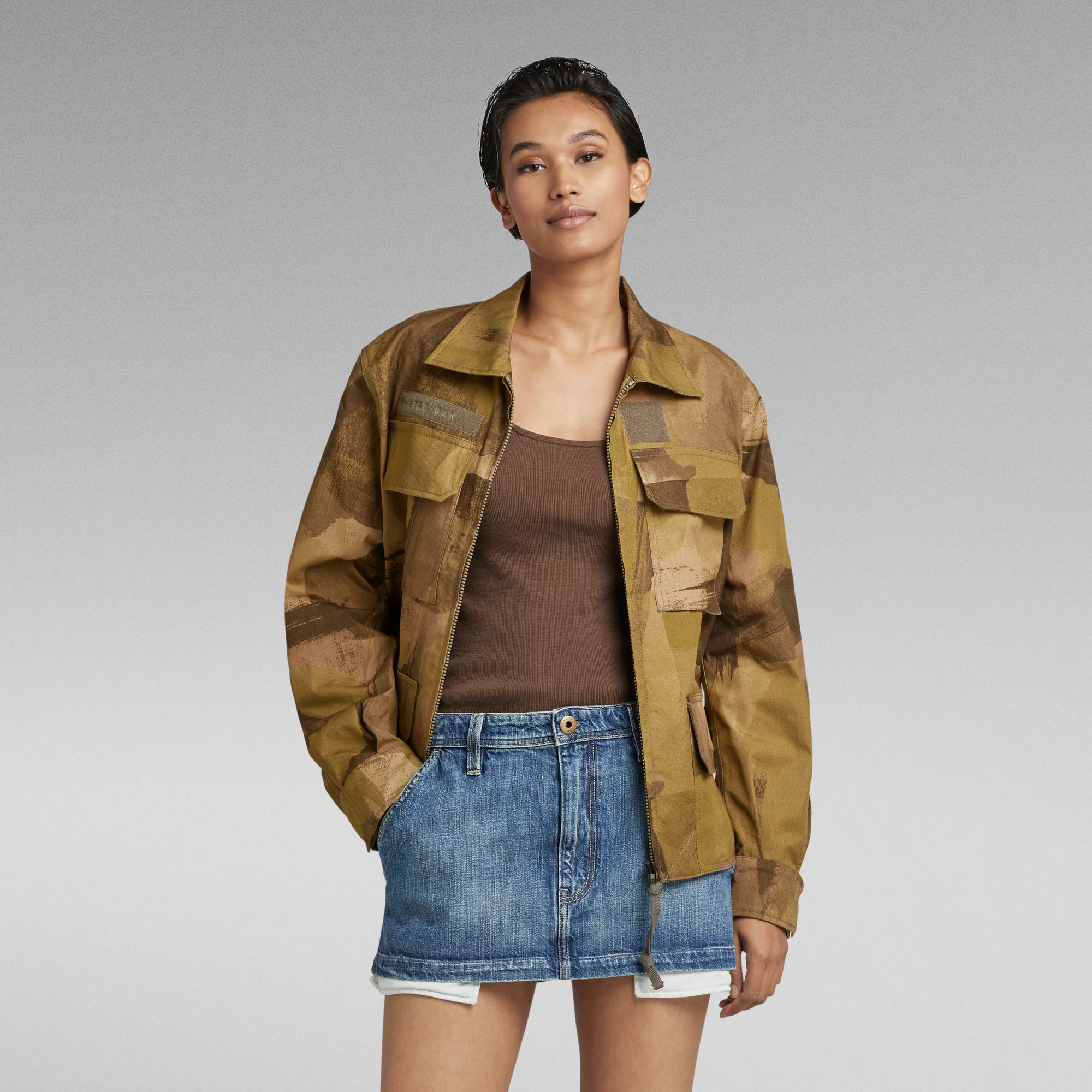 

Blouson Jacket - Multi color - Women