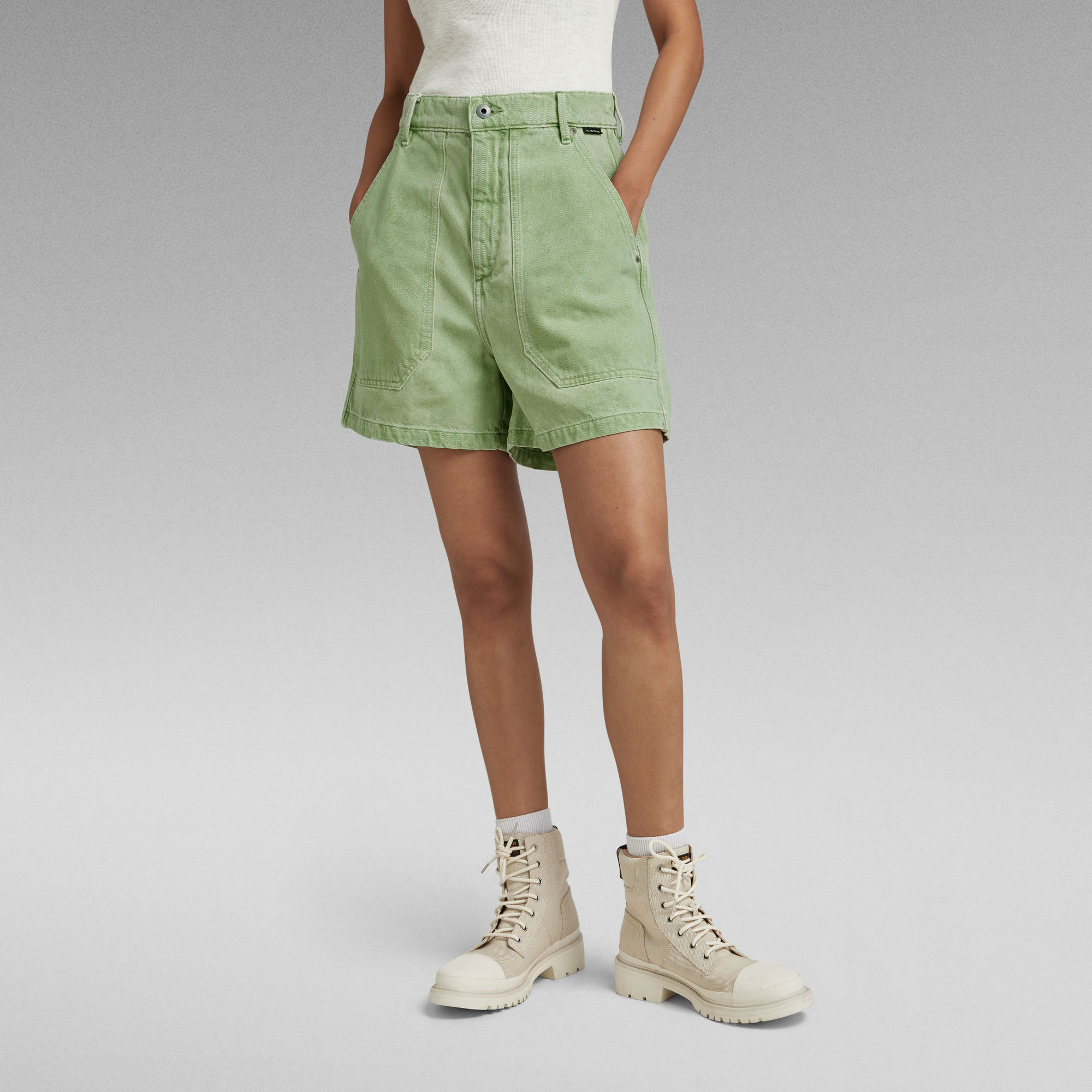 

Fatigue Shorts - Green - Women