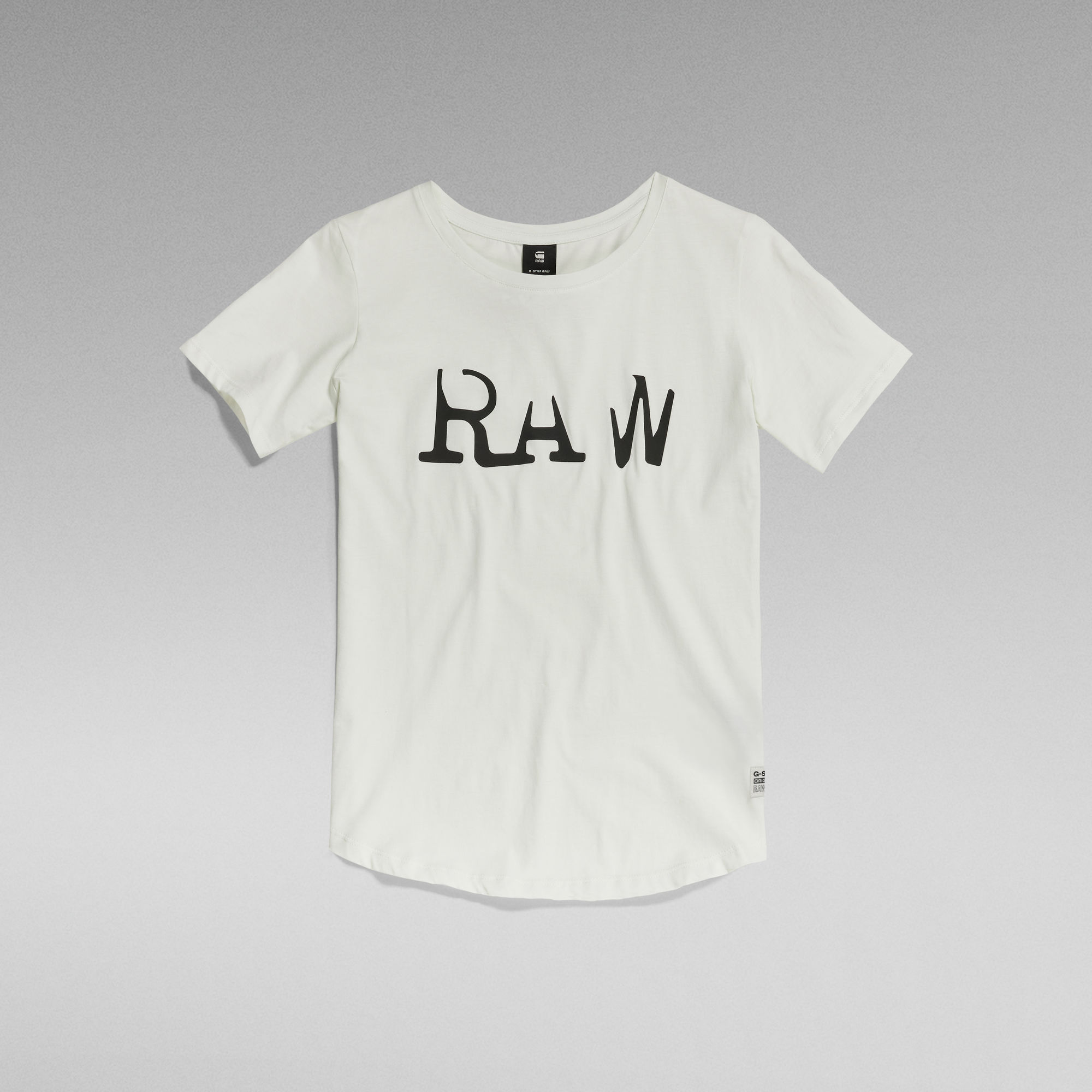 G-Star RAW Optic Slim T-Shirt Lichtblauw Dames