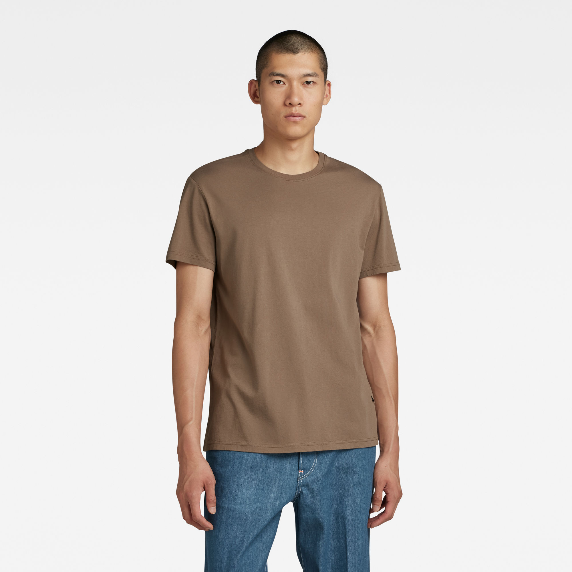 

Back Graphic RAW T-Shirt - Braun - Herren
