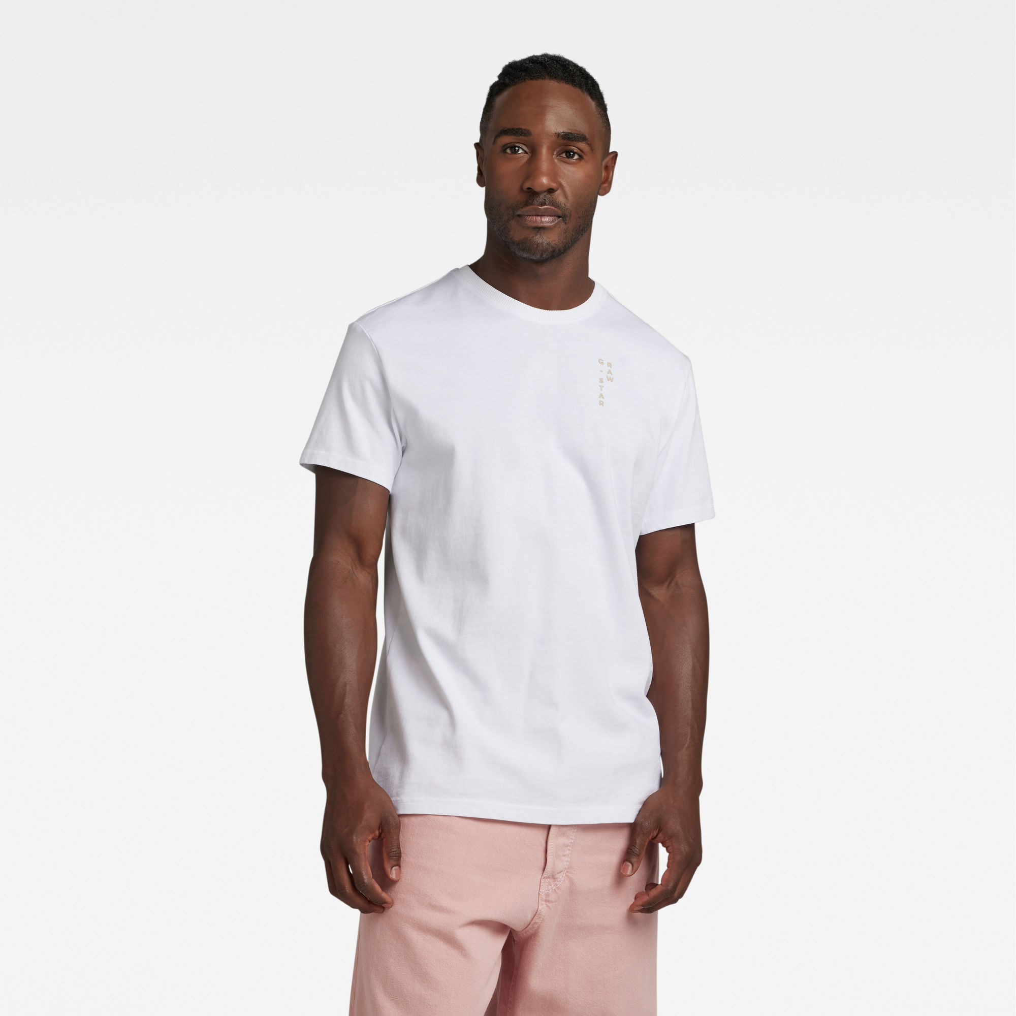 

T-Shirt Back Graphic Text - Wit - Heren