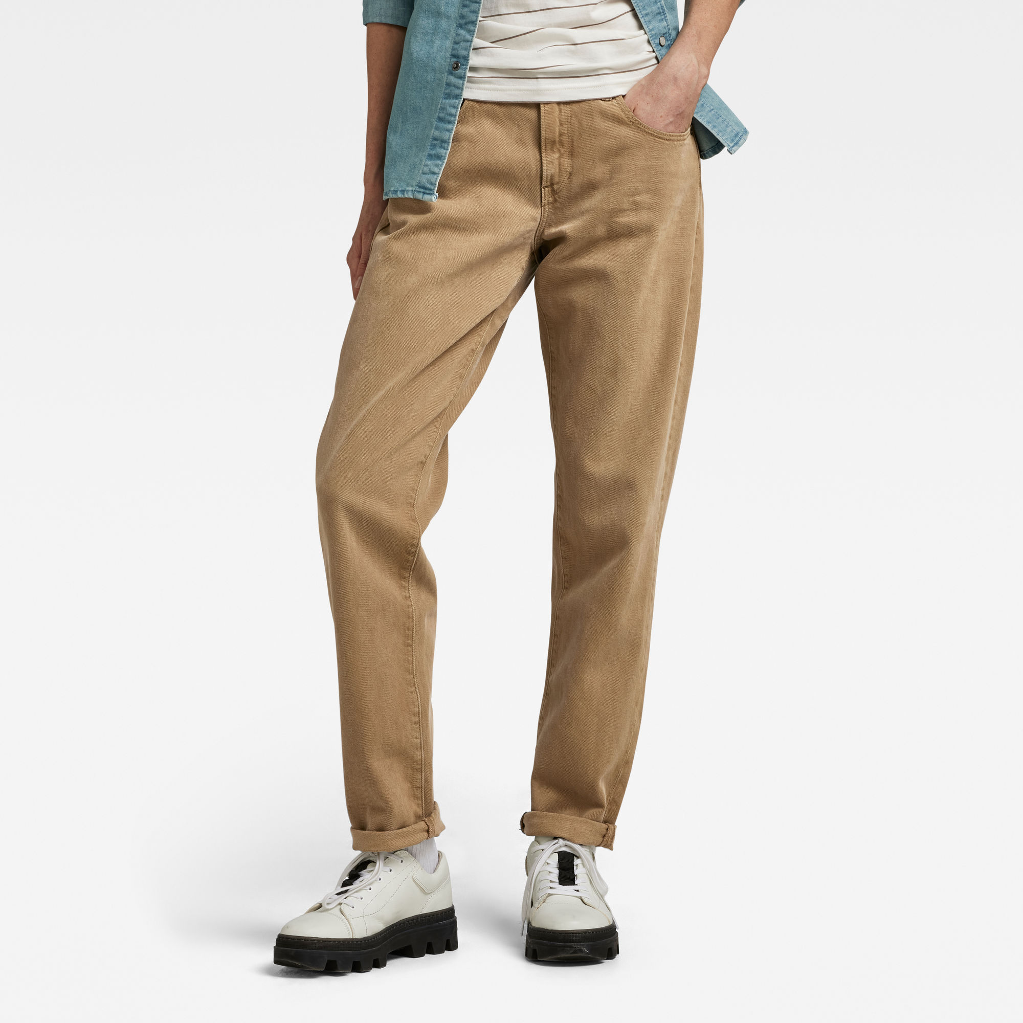 

Kate Boyfriend Jeans - Bruin - Dames