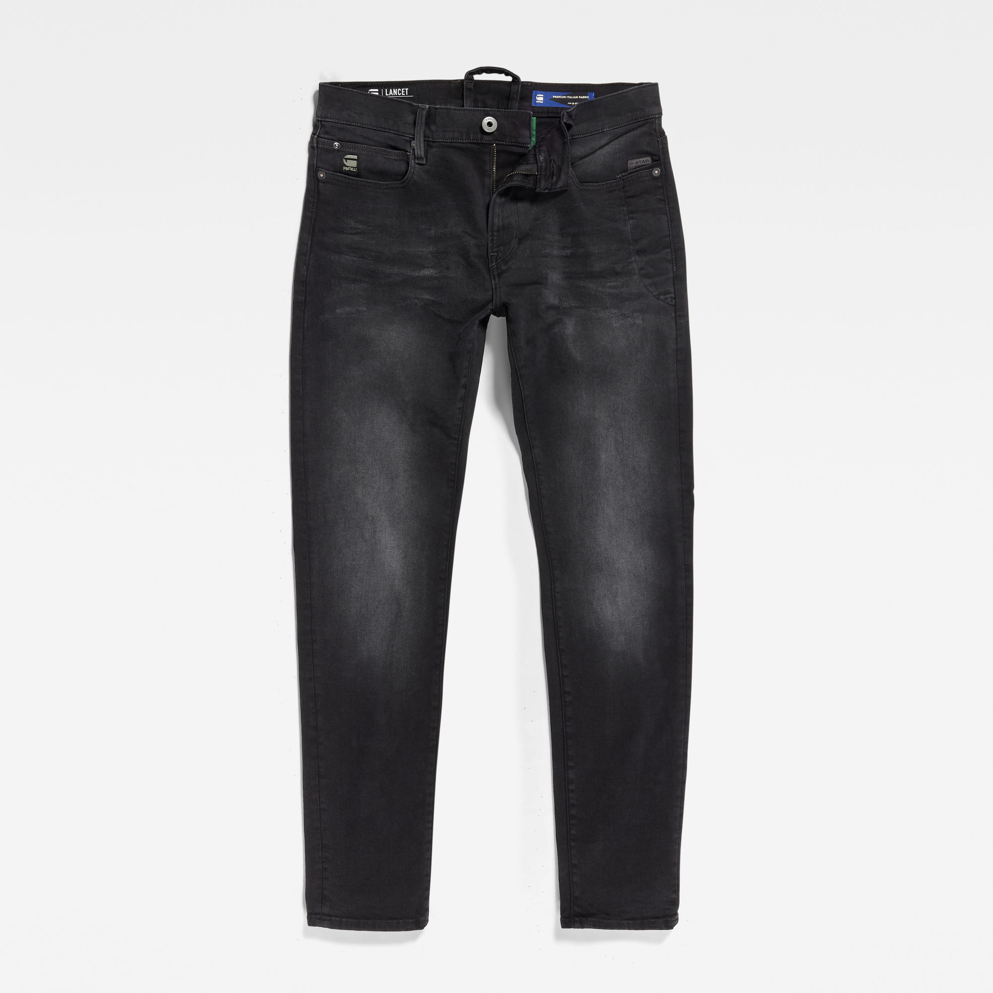 G-Star RAW Premium Lancet Skinny Jeans Zwart Heren