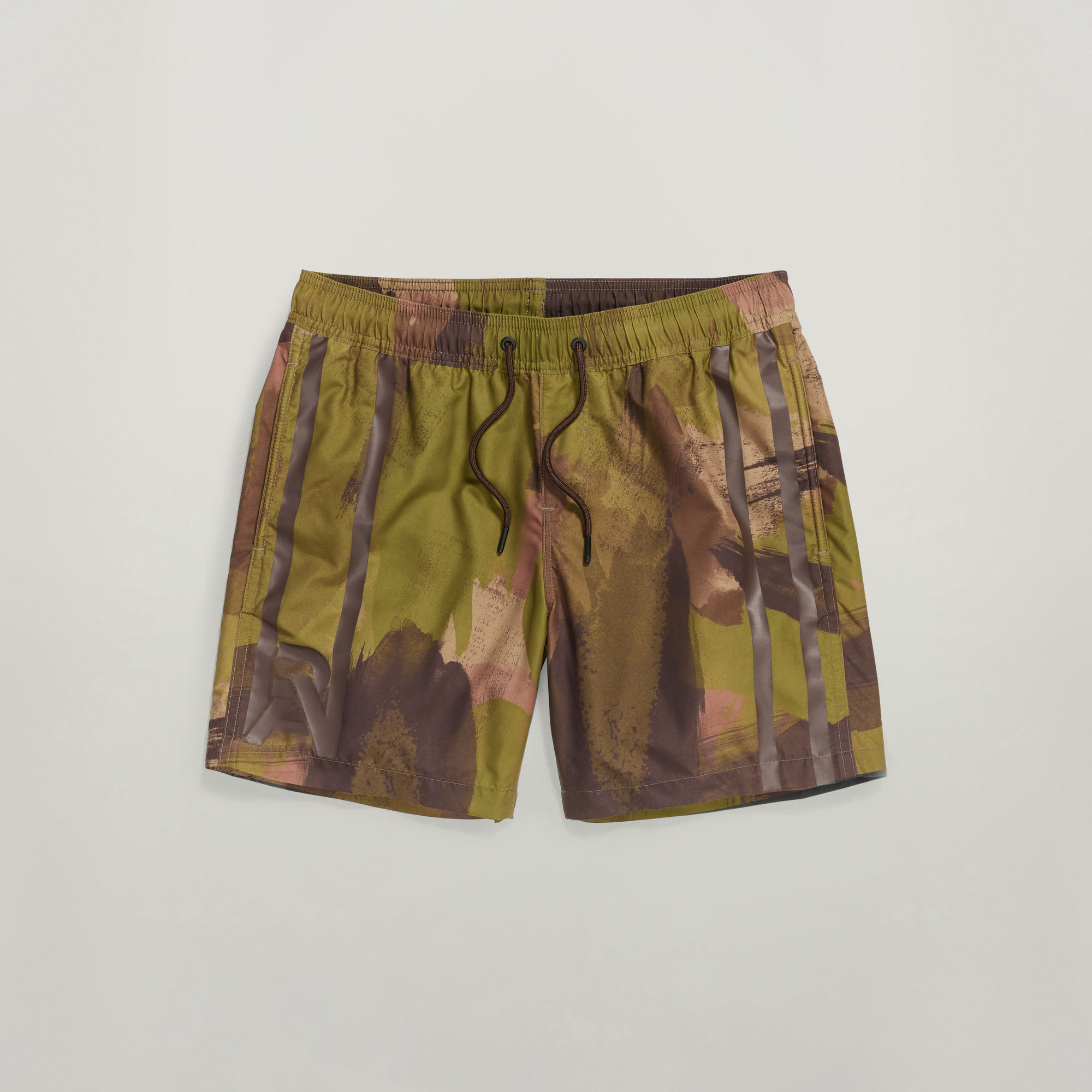 Dirik Camo Allover Badeshorts - Mehrfarbig - Herren