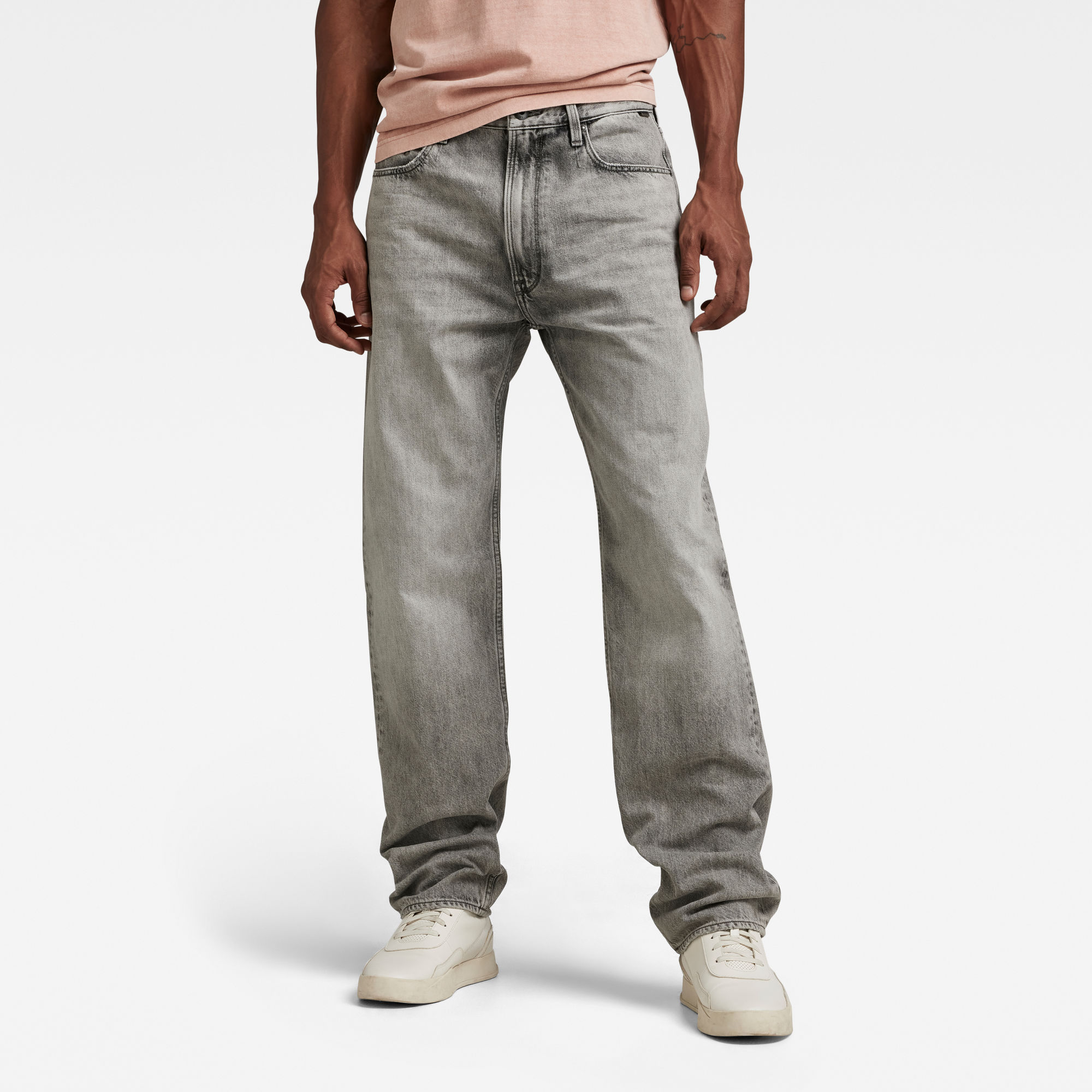 

Premium Type 49 Relaxed Straight Jeans - Grijs - Heren
