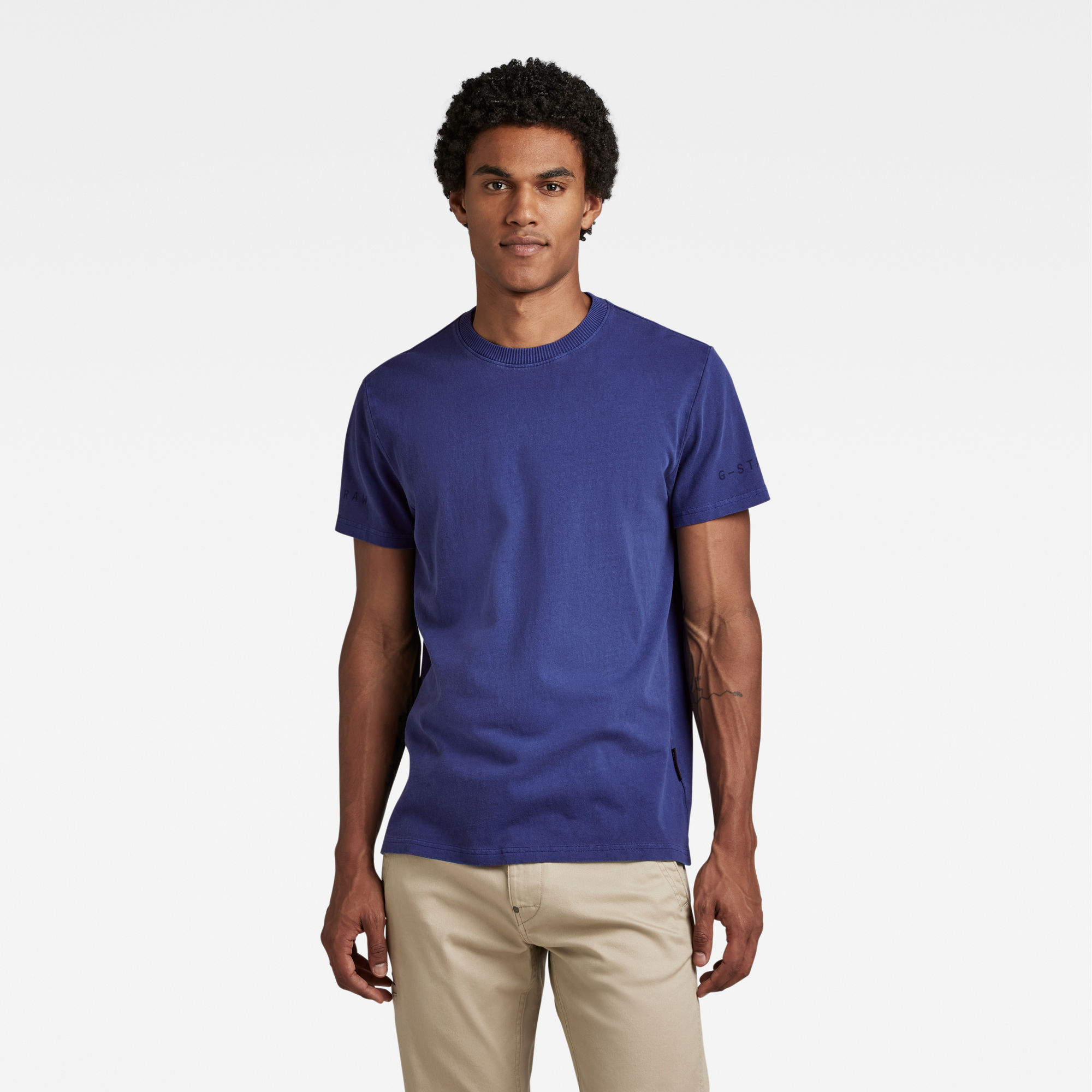 

Pigment Dye T-Shirt - Mittelblau - Herren