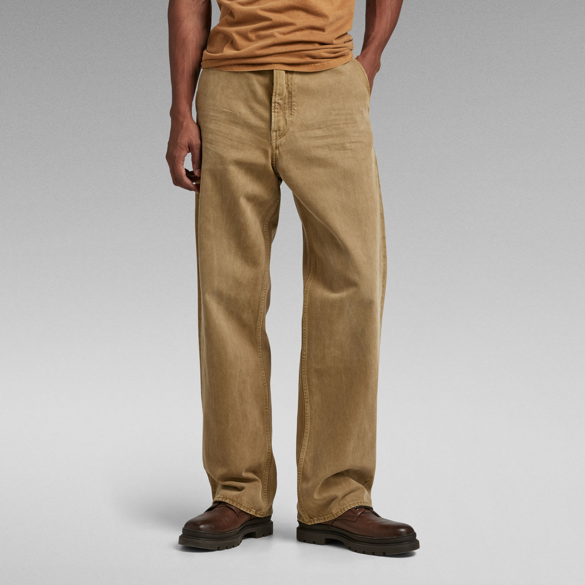 Modson Straight Chino - Braun - Herren