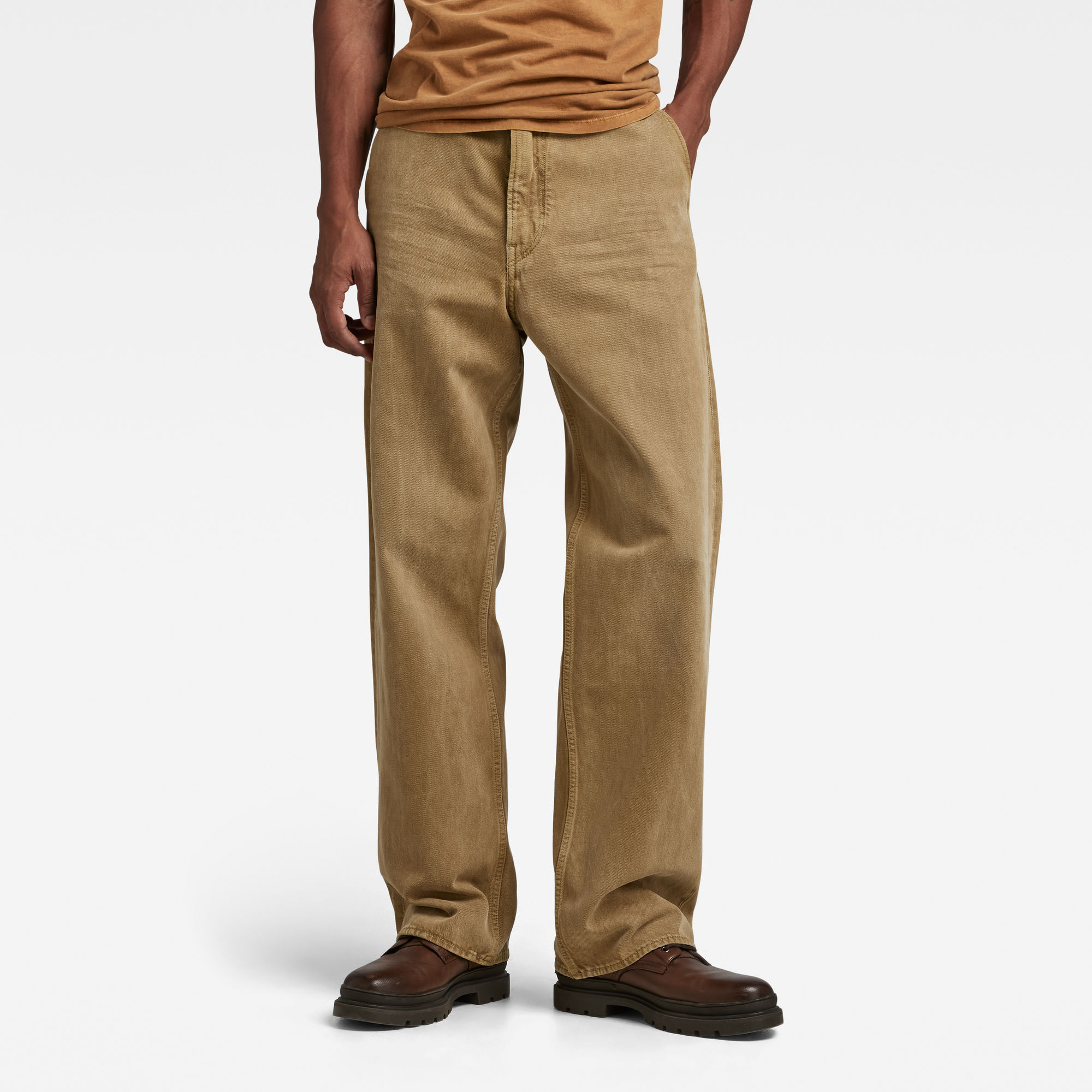 

Modson Straight Chino - Bruin - Heren
