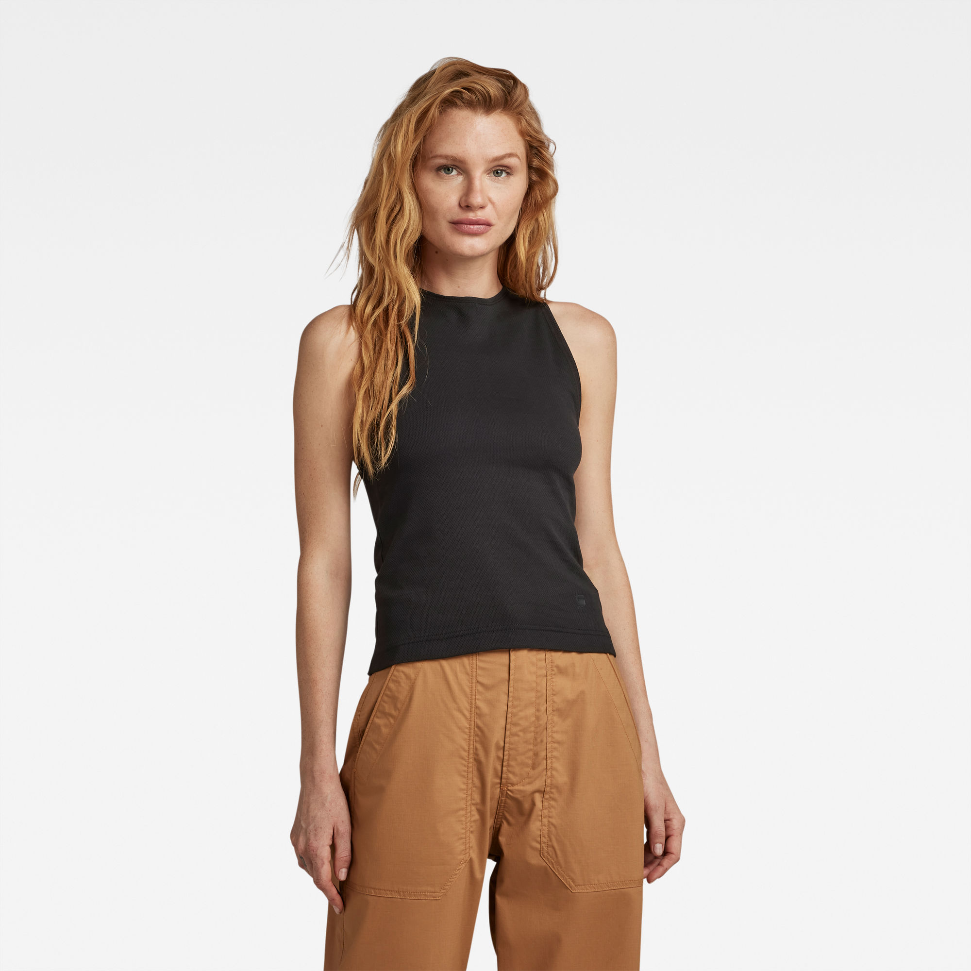 

Racer Slim Tanktop - Schwarz - Damen
