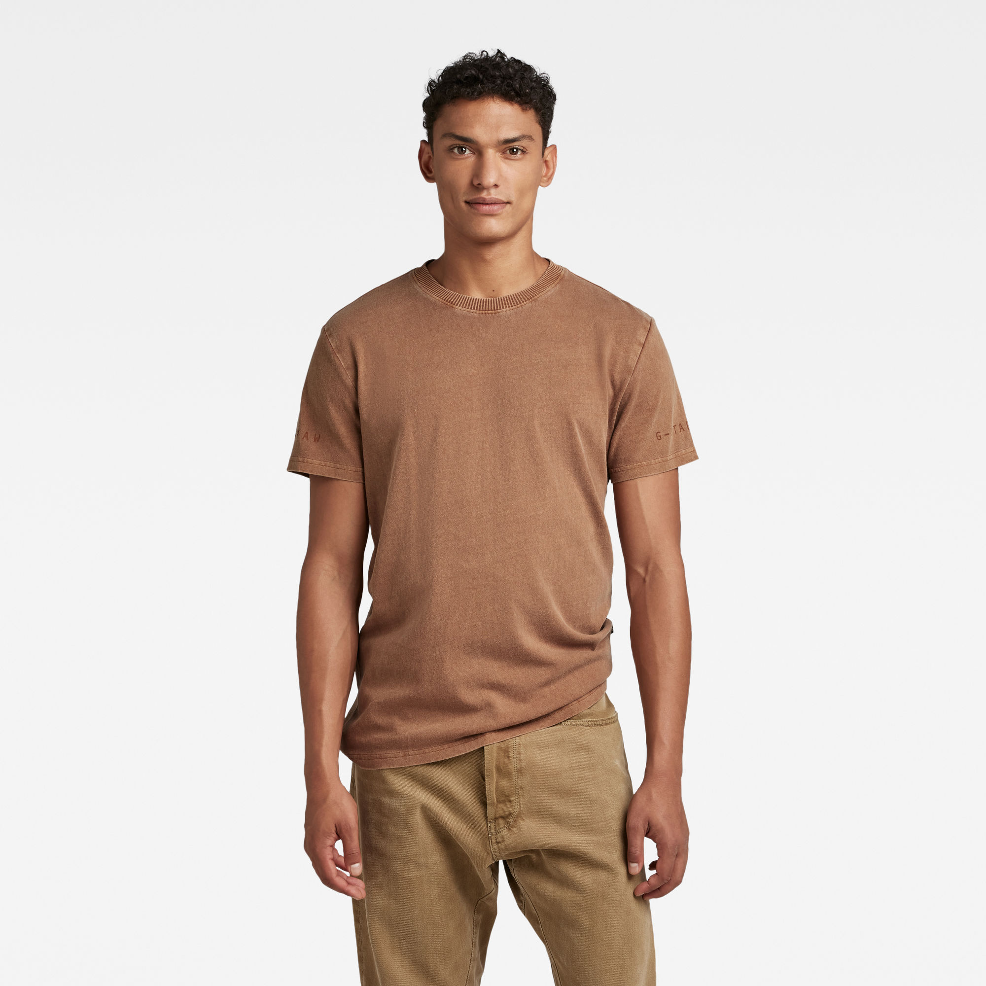

Pigment Dye T-Shirt - Brown - Men