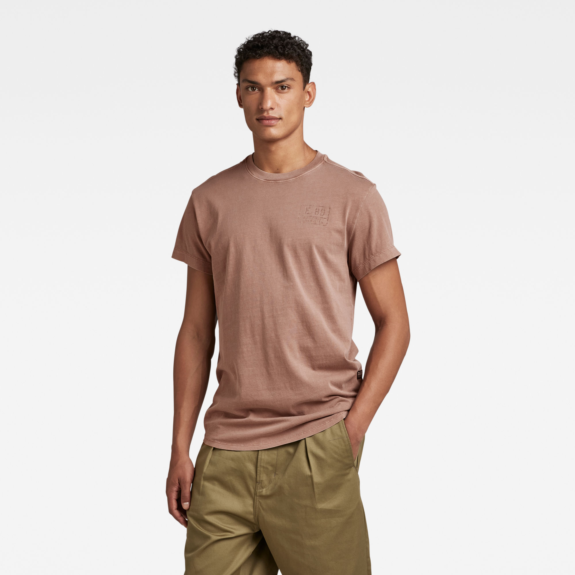 

Lash Badges T-Shirt - Braun - Herren
