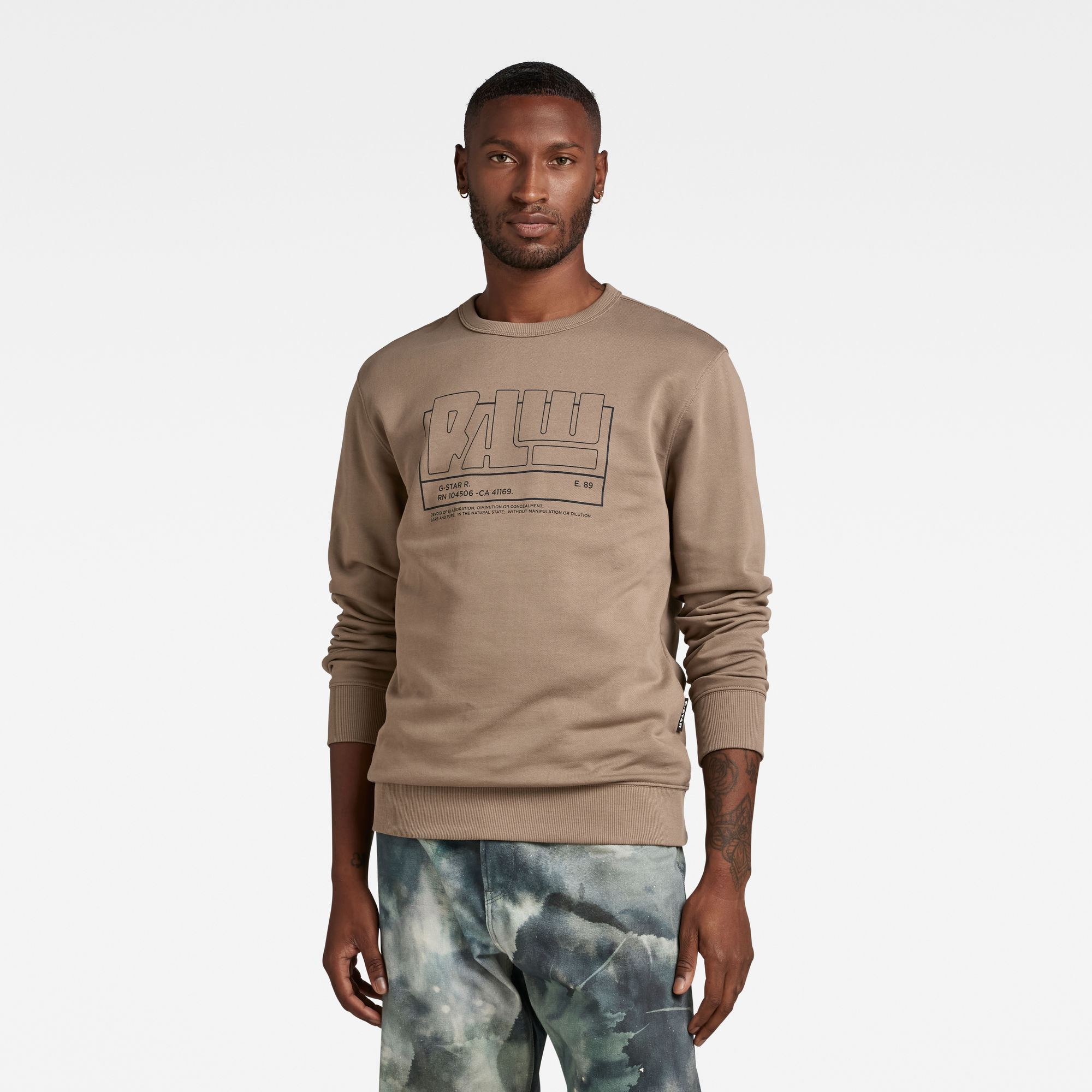 

RAW. Sweater - Brown - Men