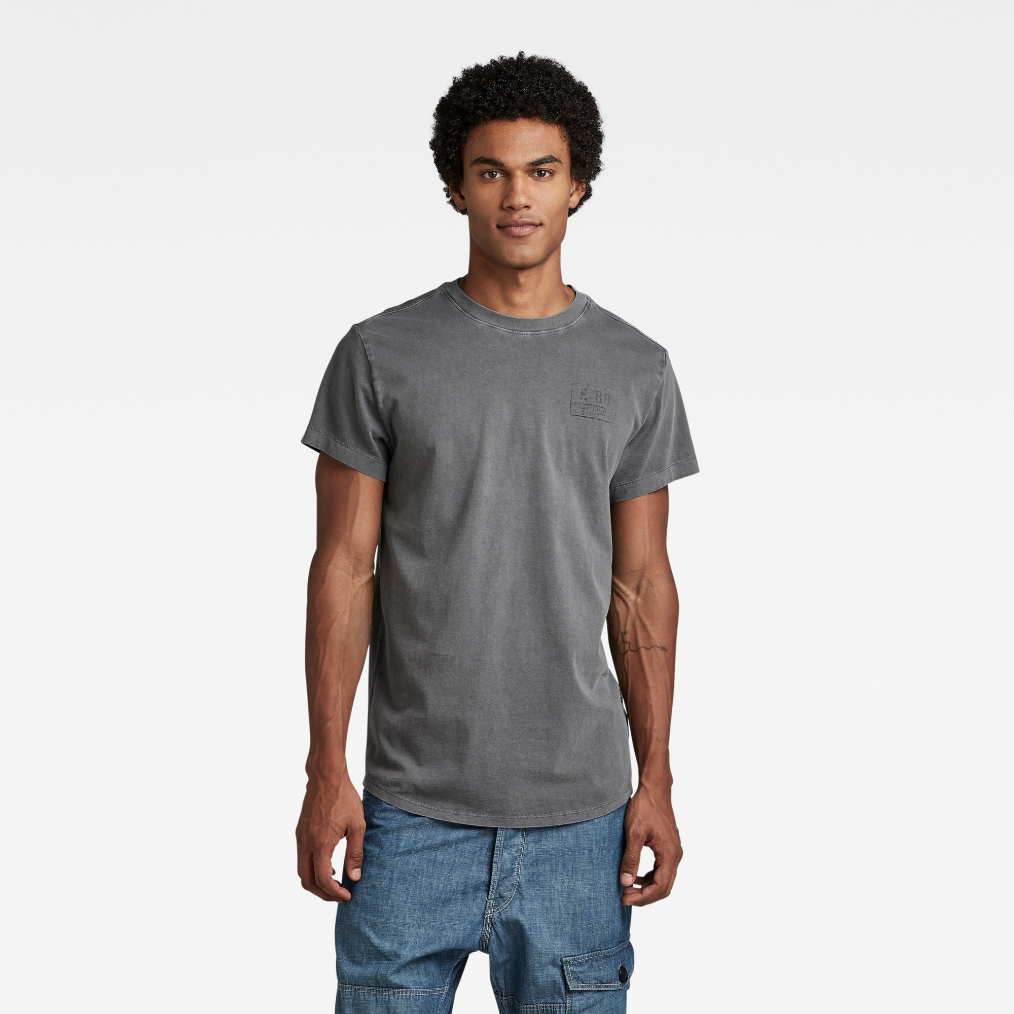 

Lash Badges T-Shirt - Grau - Herren