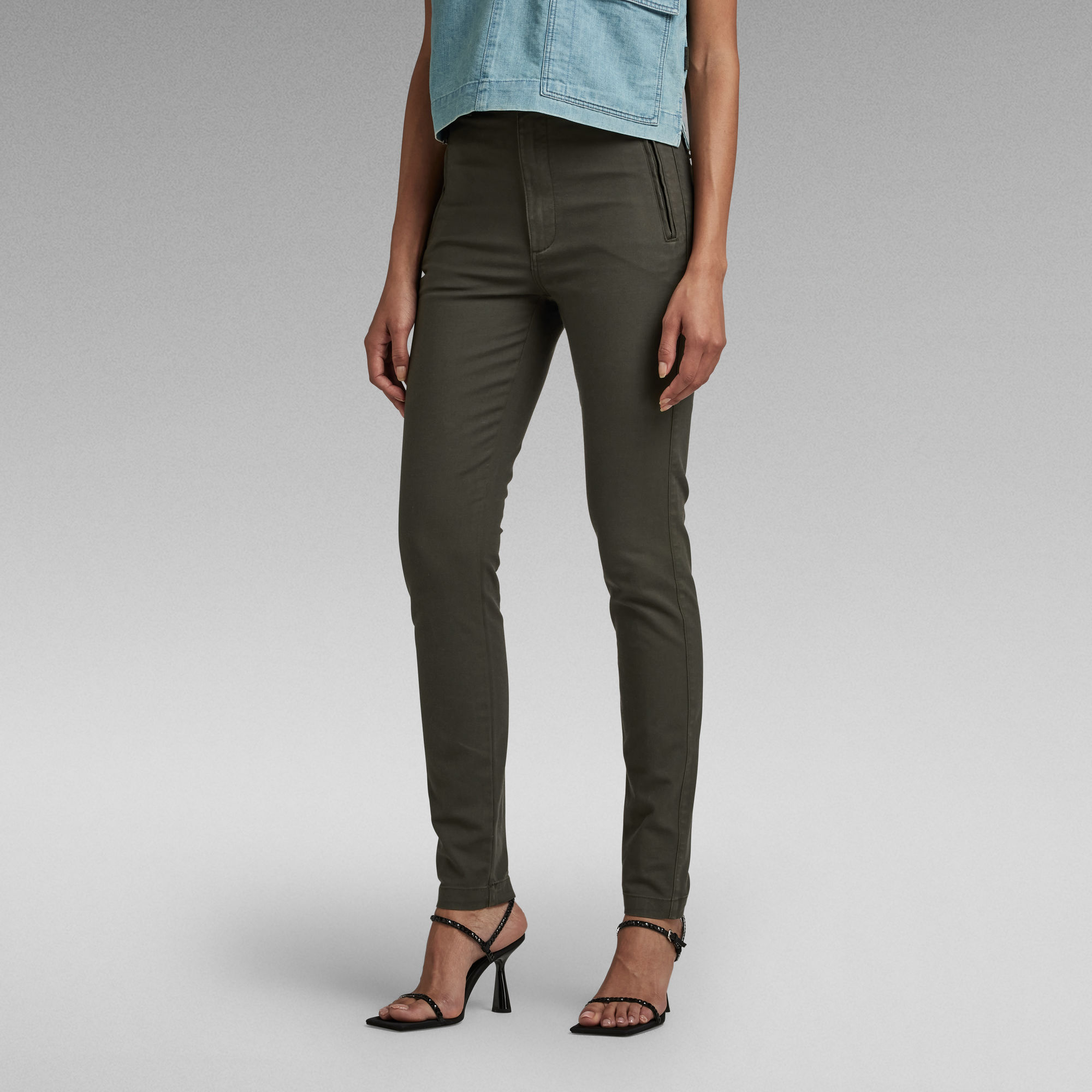 

Weld High Skinny Chino - Grey - Women