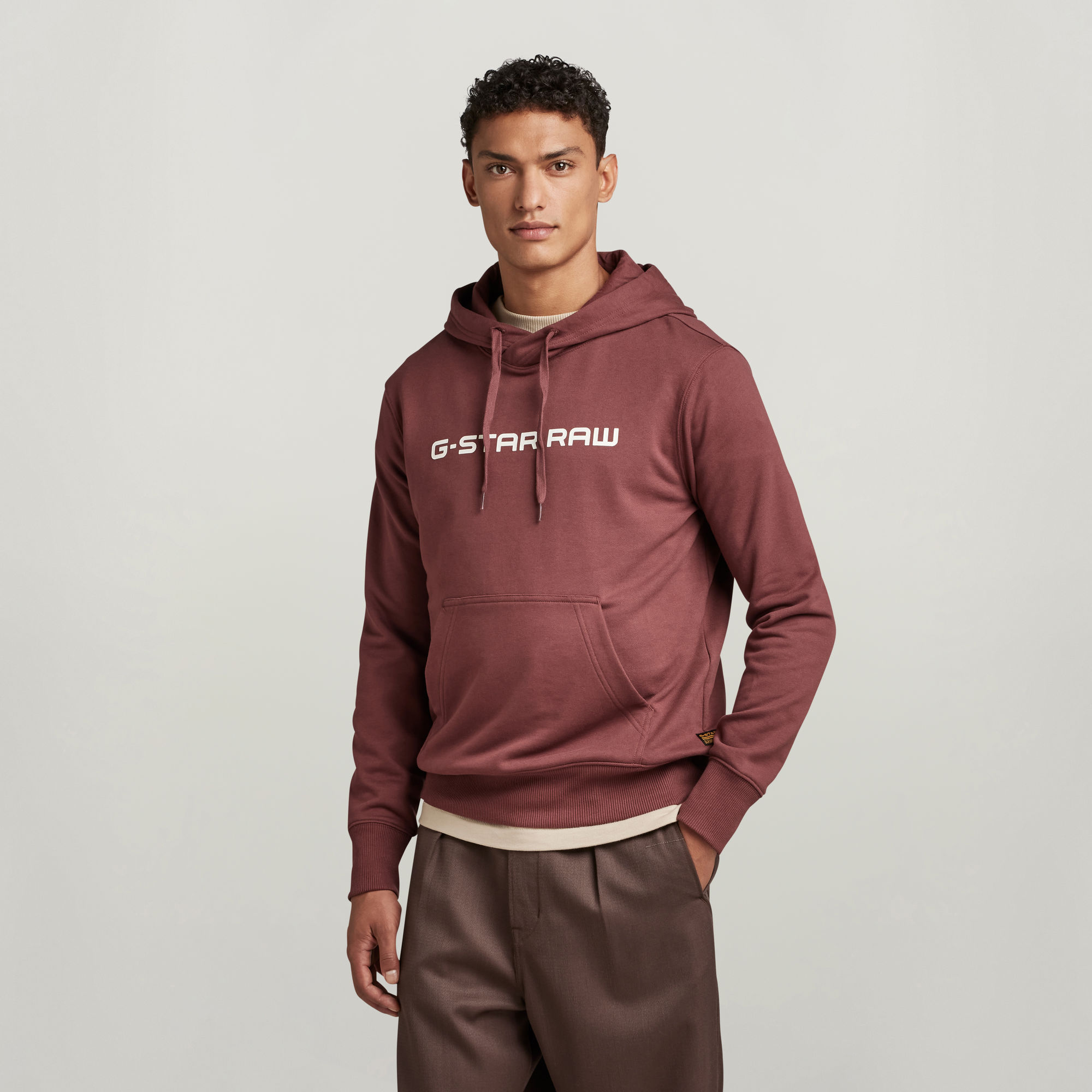 

Graphic Core Hoodie - Brown - Men
