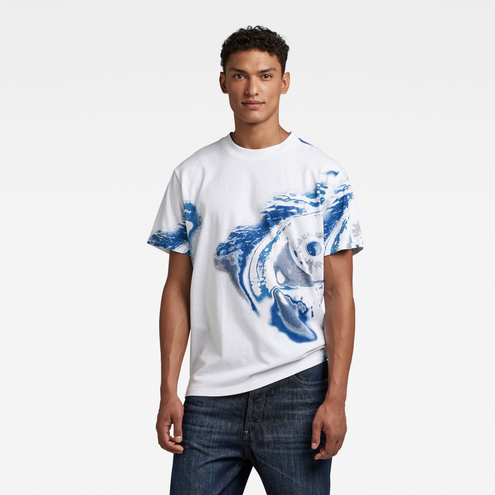 

Saturated Eye Loose T-Shirt - Mehrfarbig - Herren