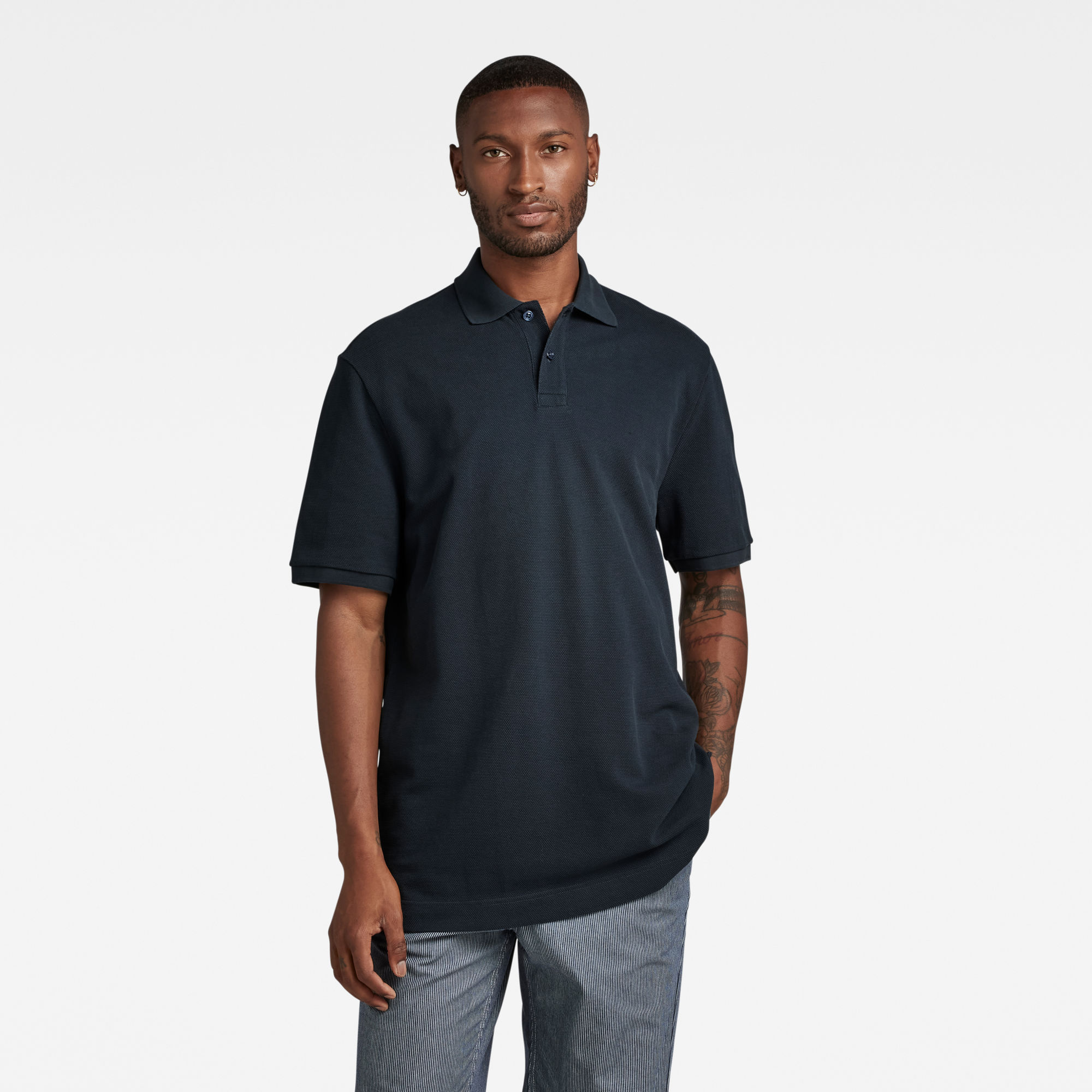 

Essential Polo - Dark blue - Men