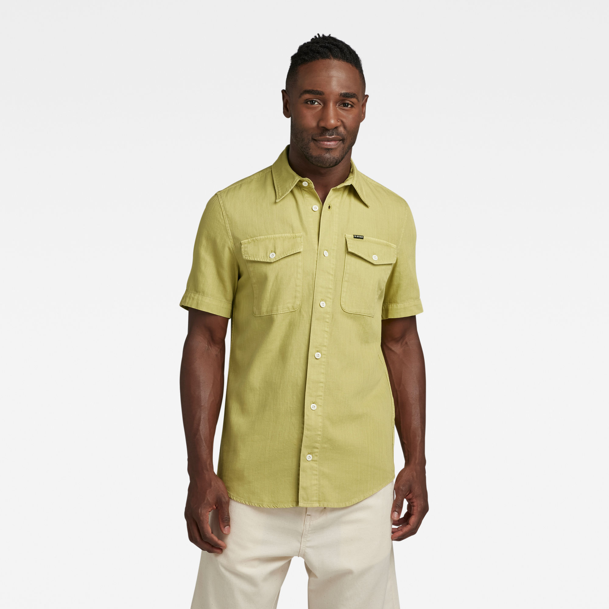 

Marine Slim Shirt - Groen - Heren