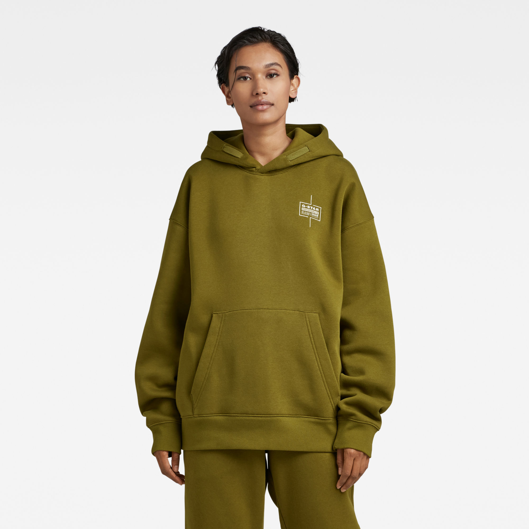 

Unisex Core Loose Hoodie - Grün - Herren