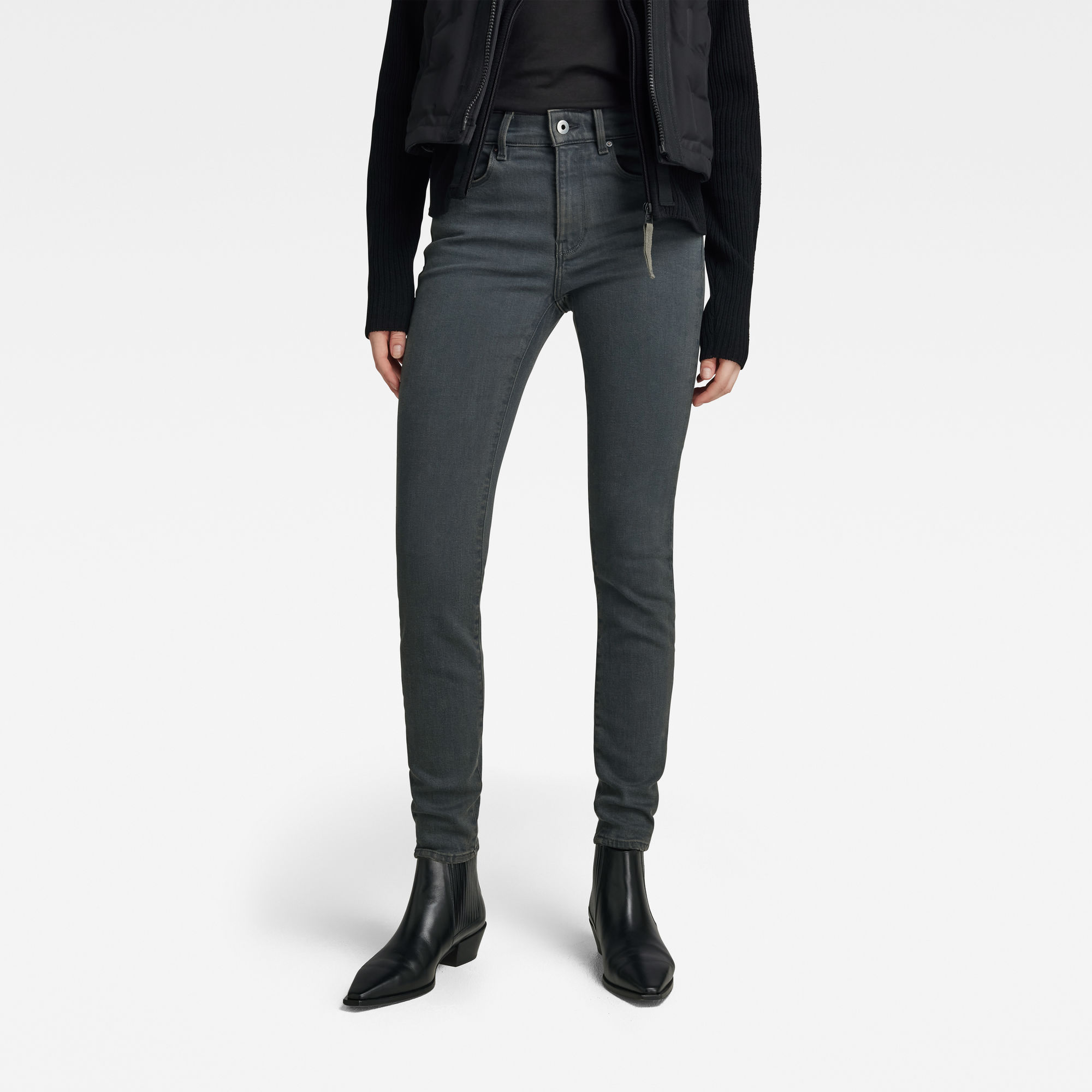 

3301 Skinny Jeans - Grijs - Dames