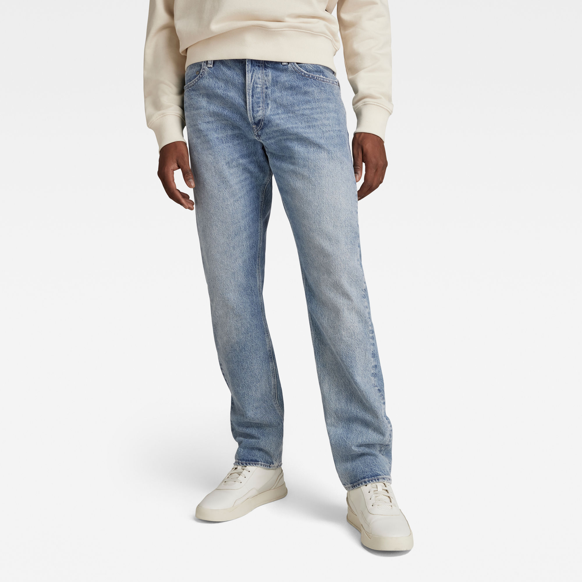 

Triple A Regular Straight Jeans - Lichtblauw - Heren