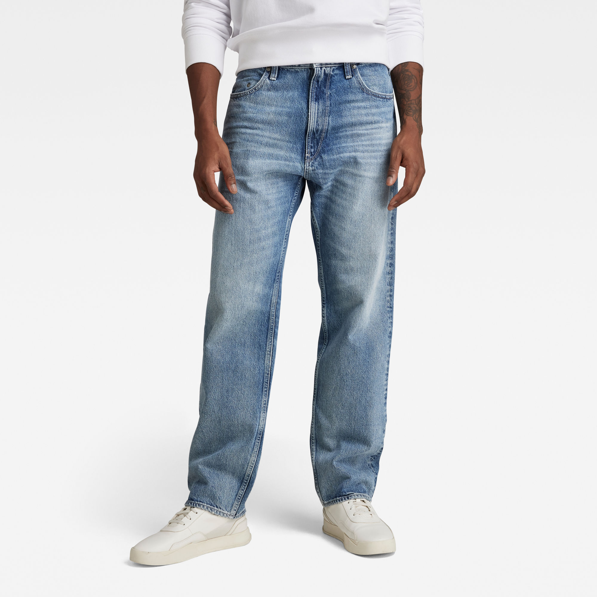 

Type 49 Relaxed Straight Jeans - Lichtblauw - Heren