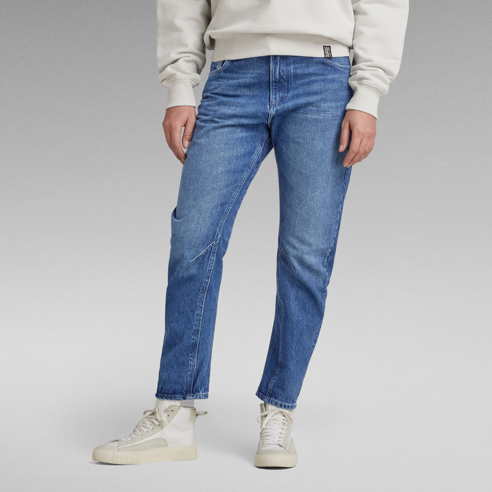 G-Star RAW Arc 3D Boyfriend Jeans - Midden blauw - Dames