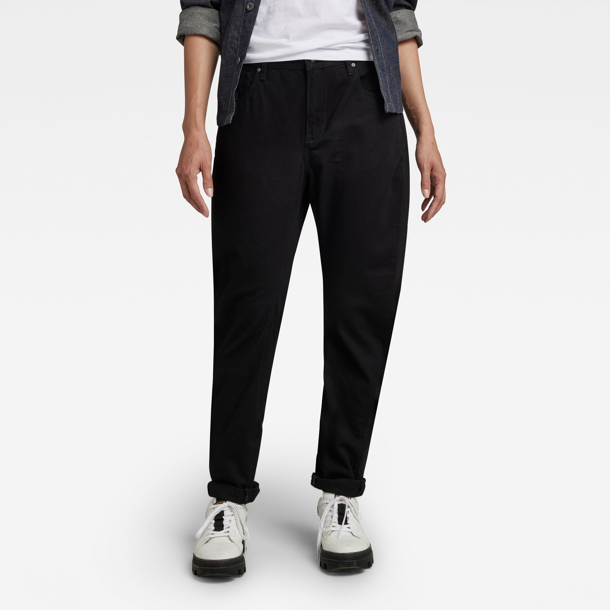 

Arc 3D Boyfriend Jeans - Zwart - Dames