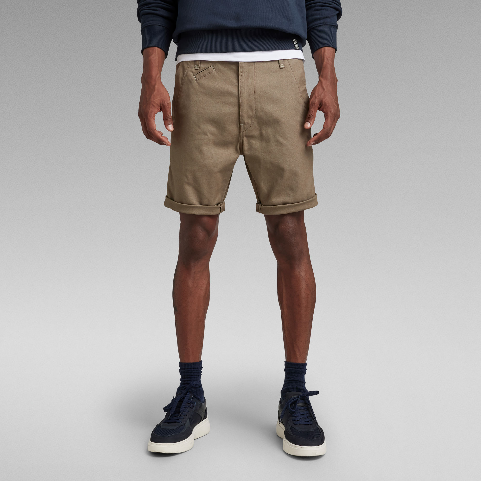 Bronson 2.0 Slim Chino Shorts - Braun - Herren