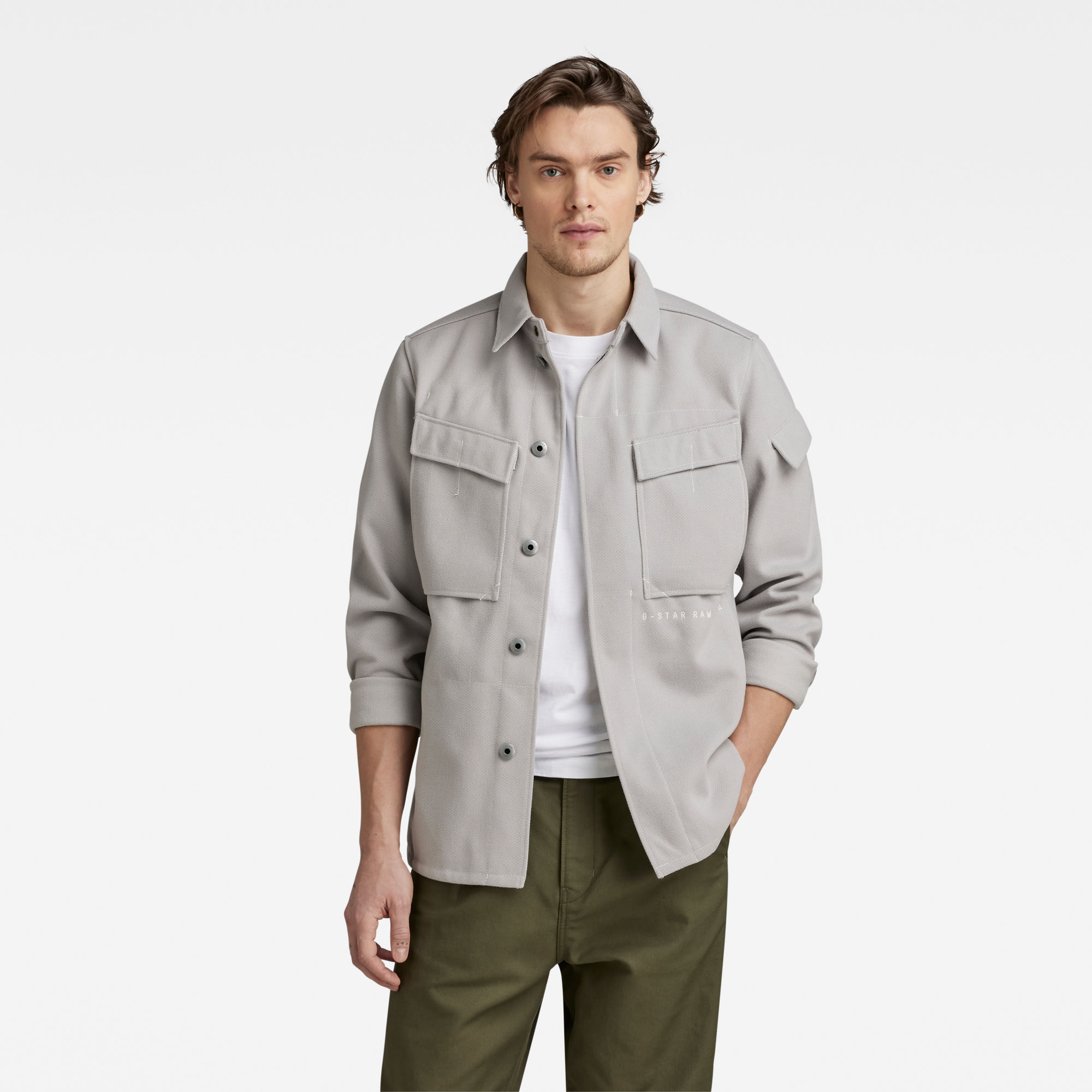 

Unisex Mysterious Overshirt - Grau - Herren