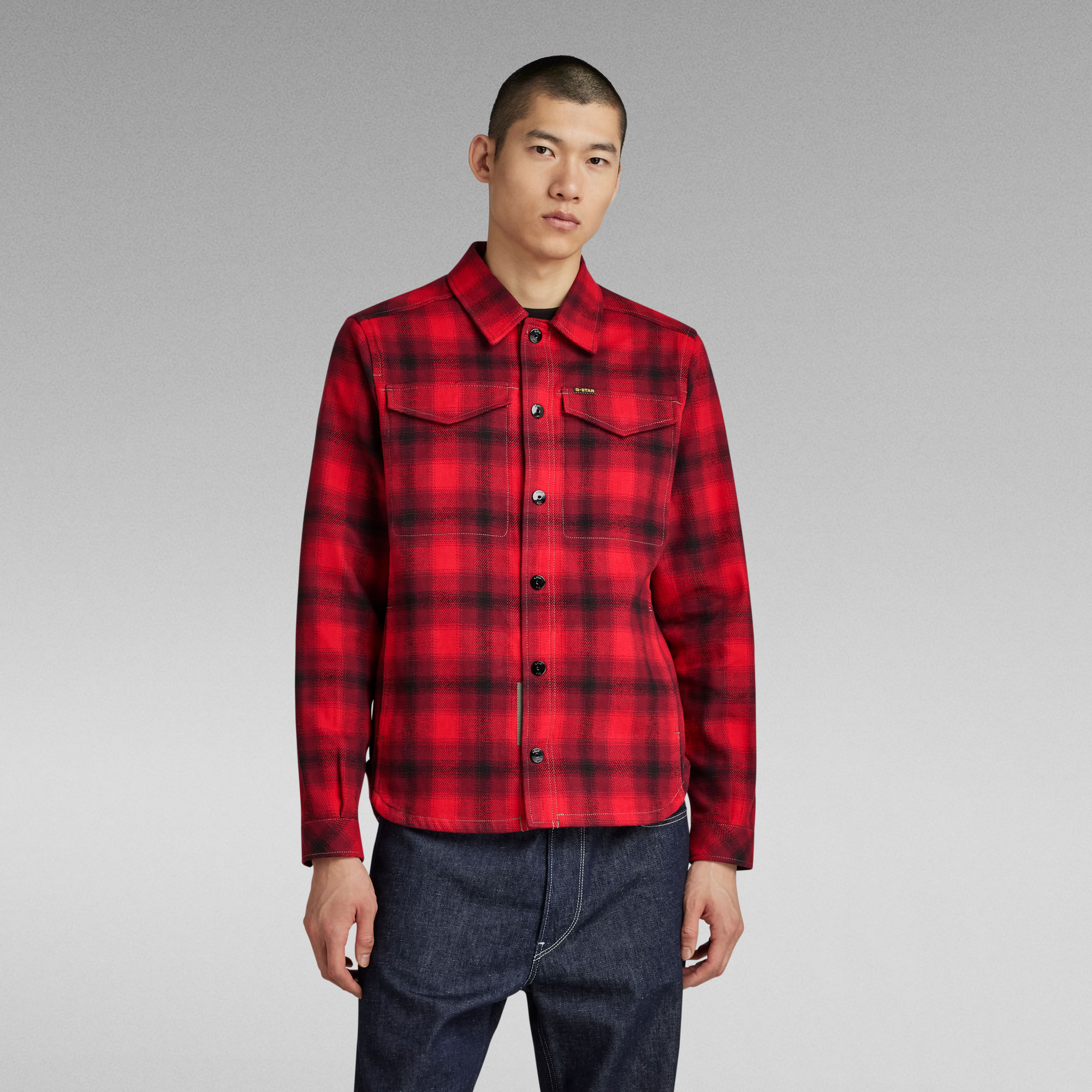 

Check Overshirt - Multi color - Men