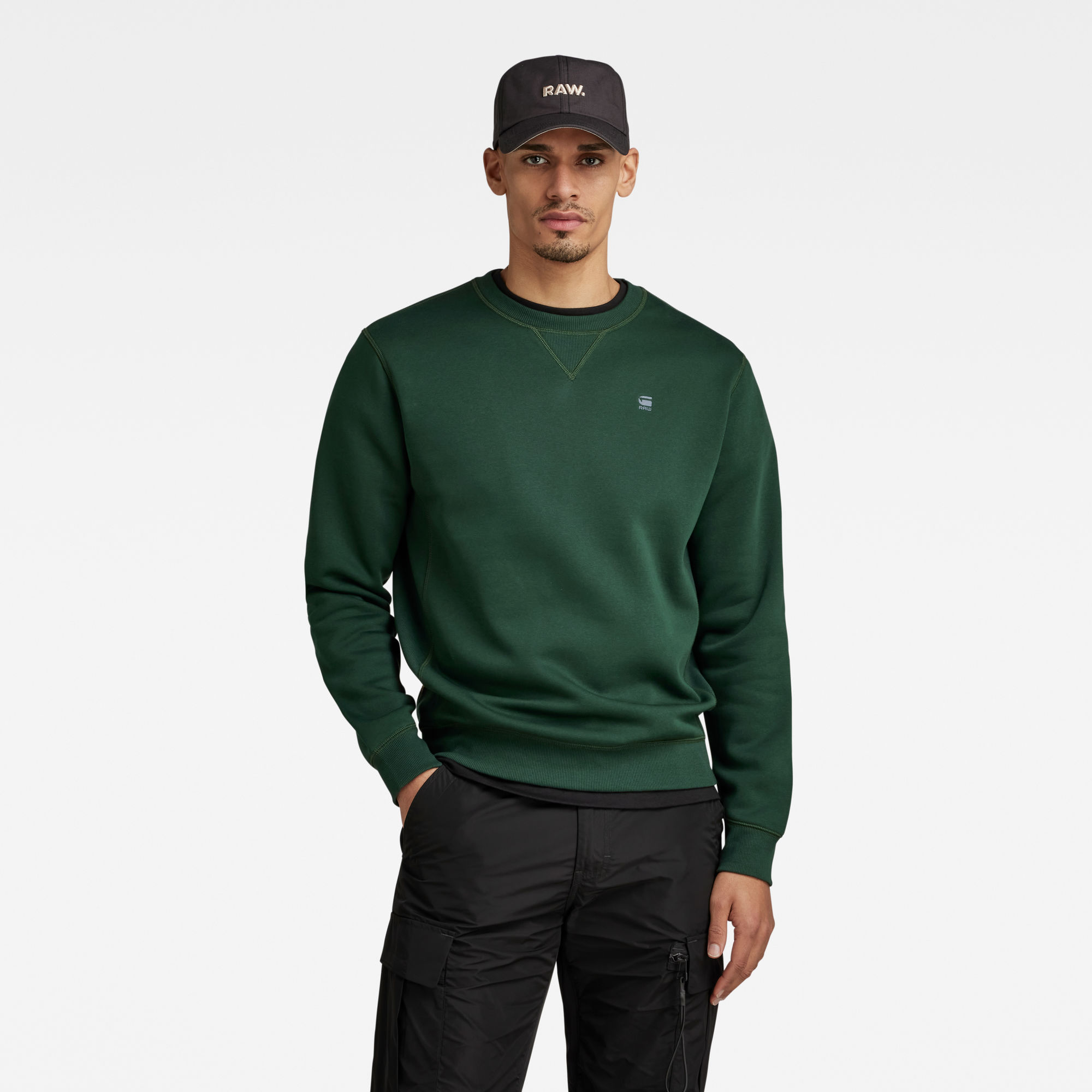 

Premium Core Sweater - Groen - Heren