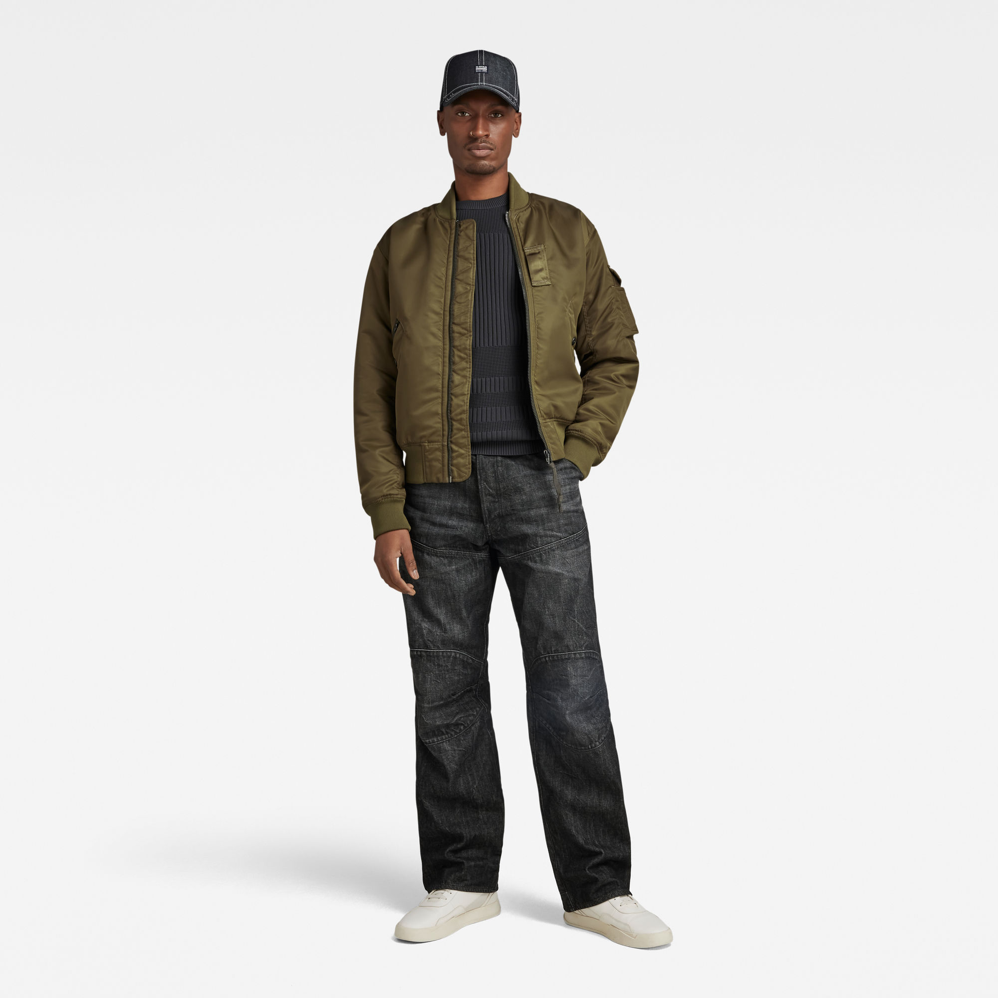 

G-A1 Bomberjacke - Grün - Herren