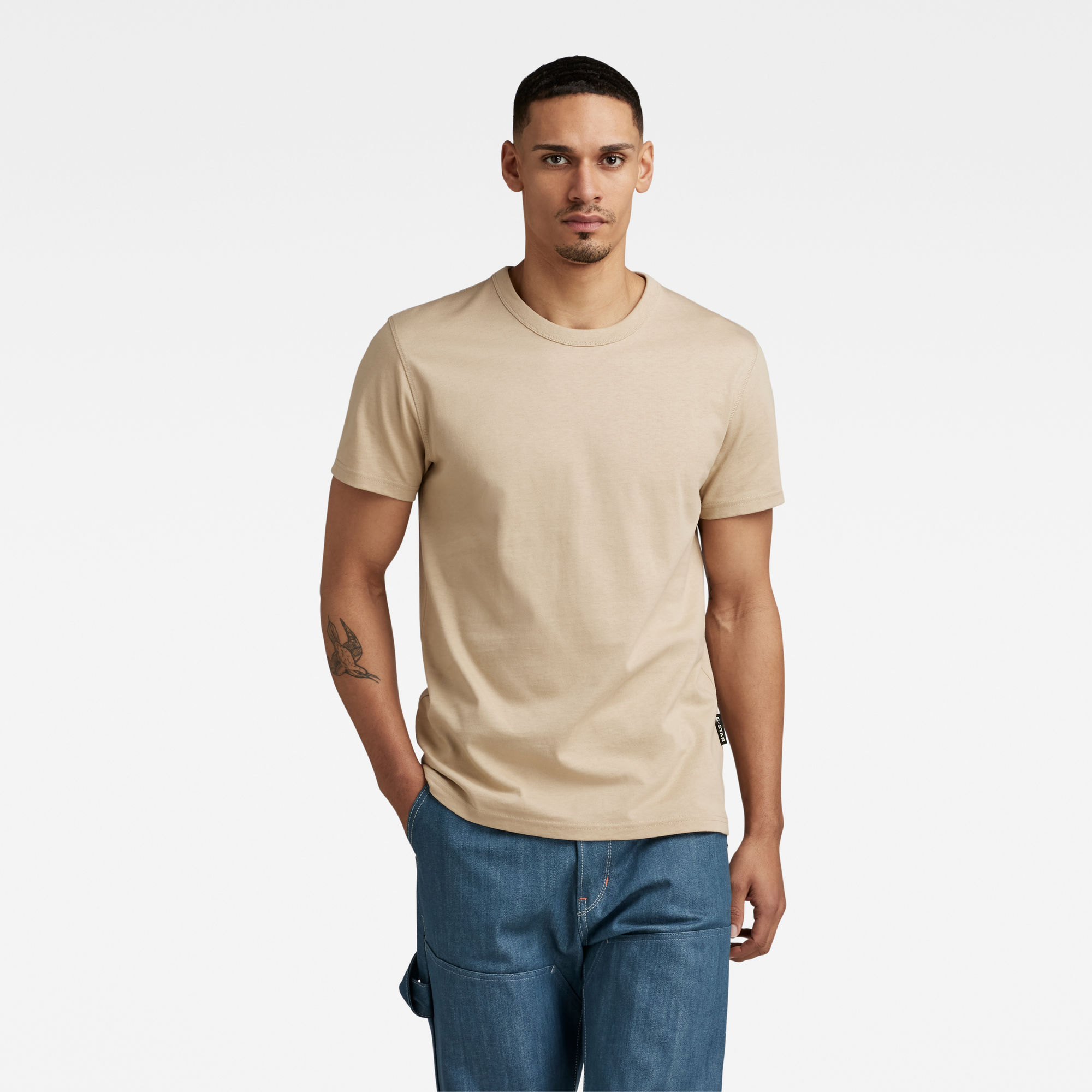 

Premium Base T-Shirt - Beige - Herren