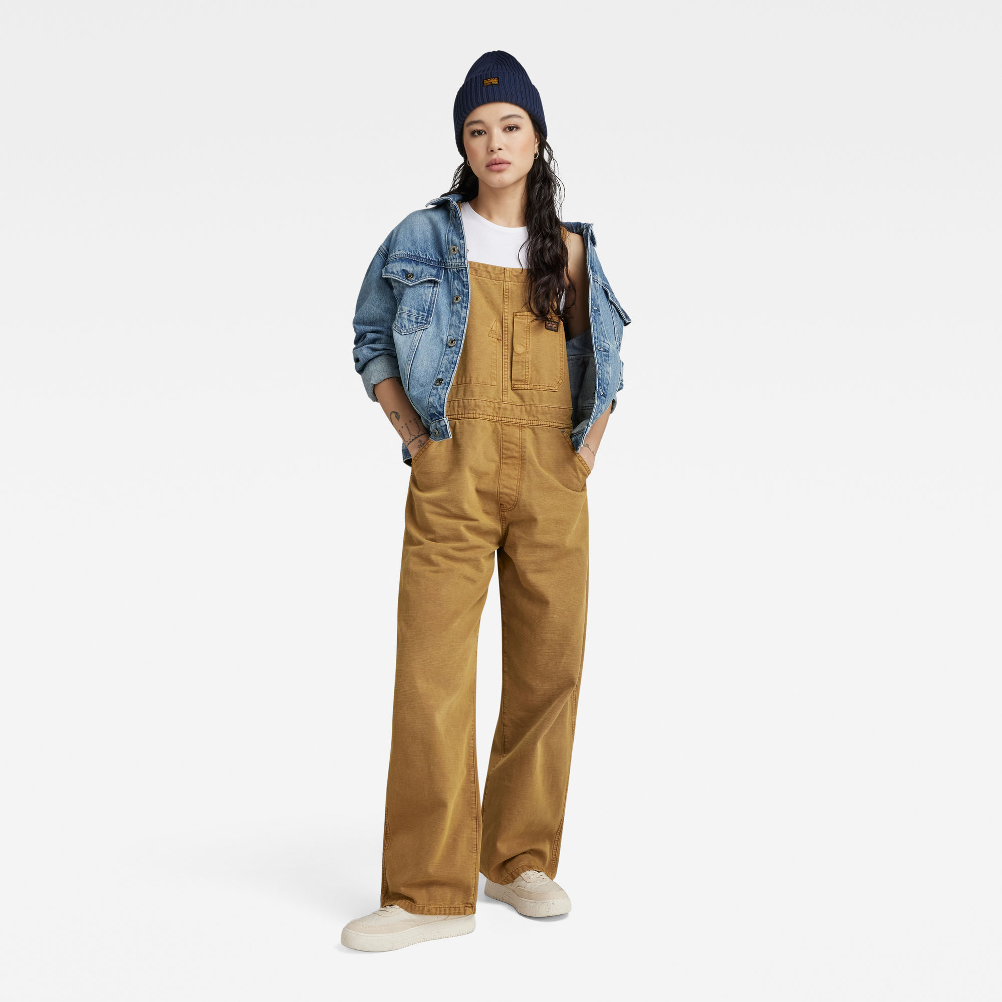 

Utility Bib Overall - Brown - Women