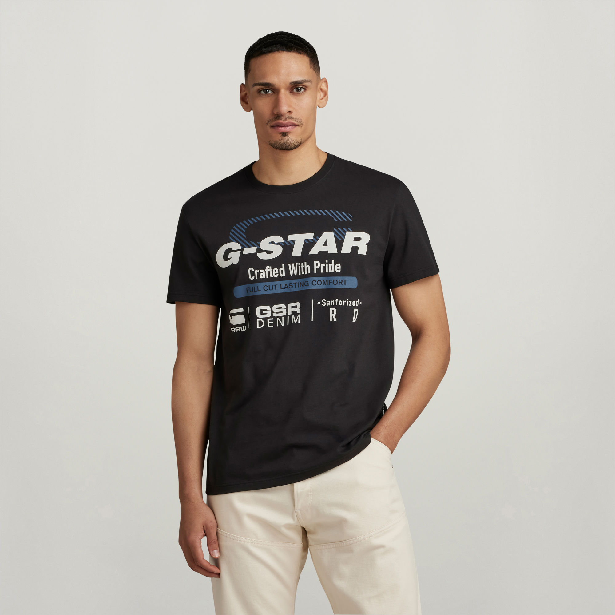 G-Star RAW Old Skool Originals T-Shirt - Zwart - Heren